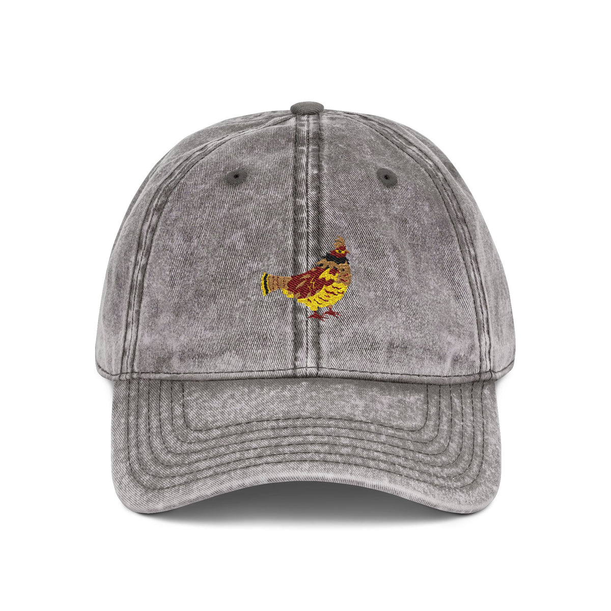 Pennsylvania Ruffed Grouse State Bird | Vintage Distressed Embroidered Baseball Cap