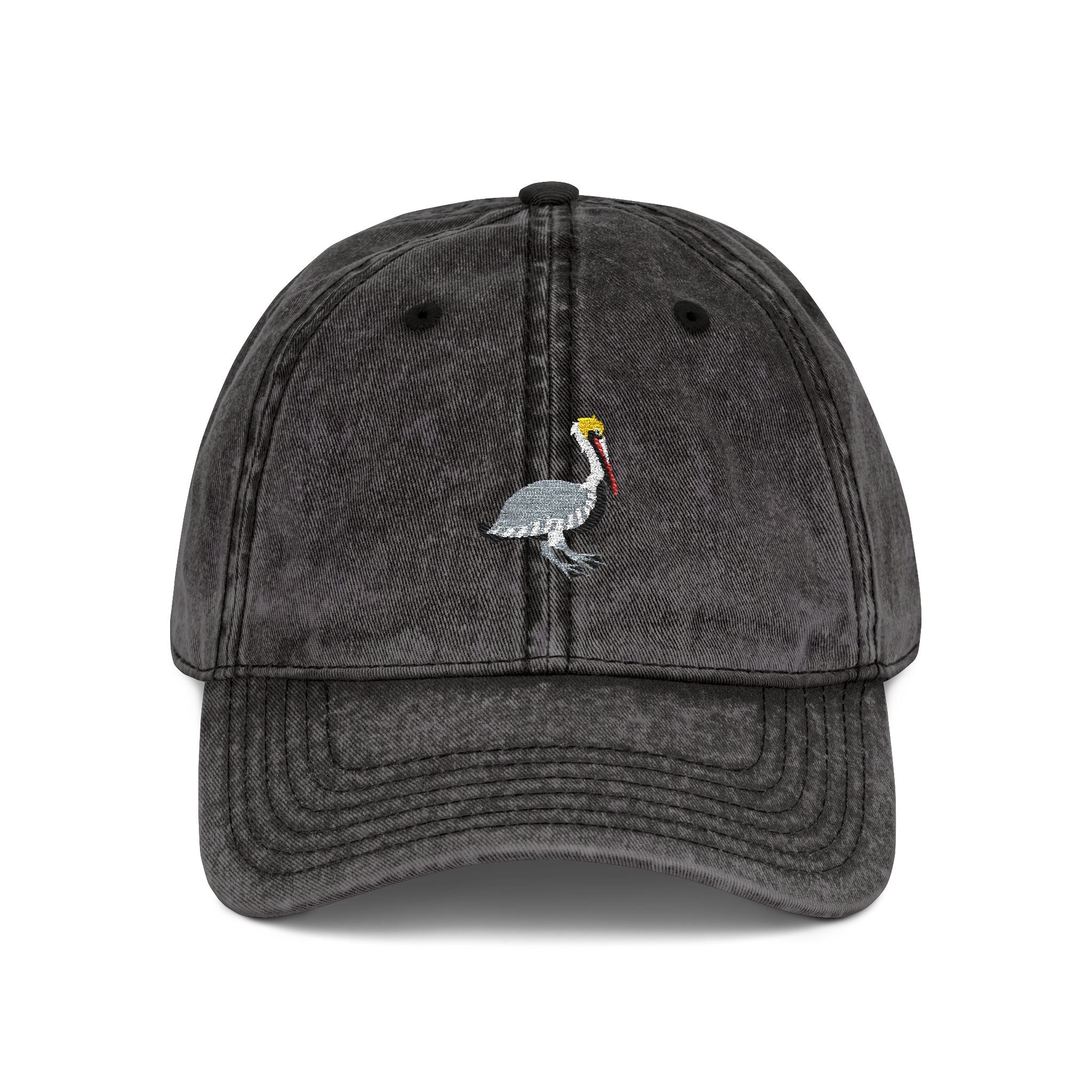Louisiana Brown Pelican State Bird | Vintage Distressed Embroidered Baseball Cap