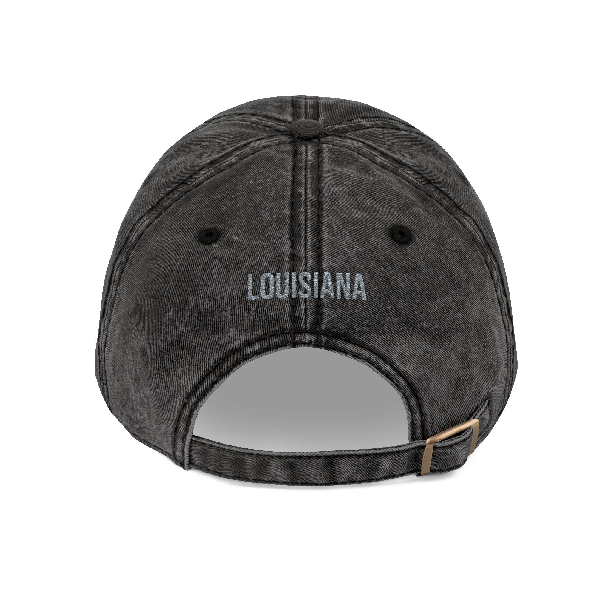 Louisiana Brown Pelican State Bird | Vintage Distressed Embroidered Baseball Cap