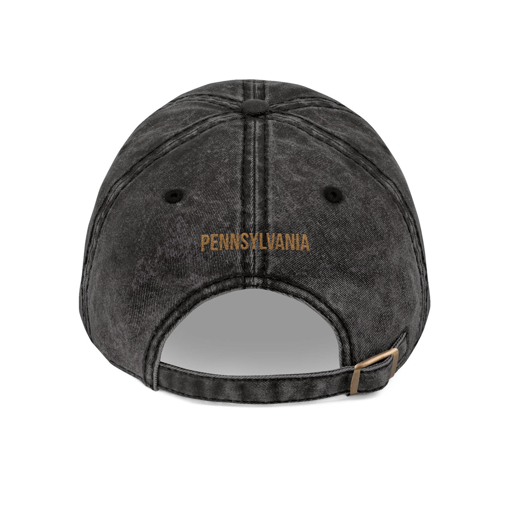 Pennsylvania Ruffed Grouse State Bird | Vintage Distressed Embroidered Baseball Cap