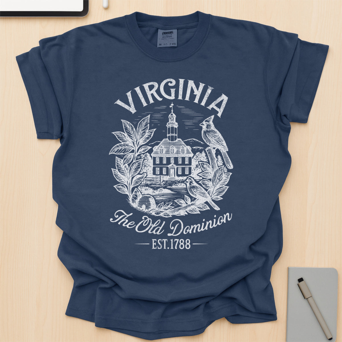 Virginia Vintage Old Dominion State Comfort Colors Souvenir T-Shirt