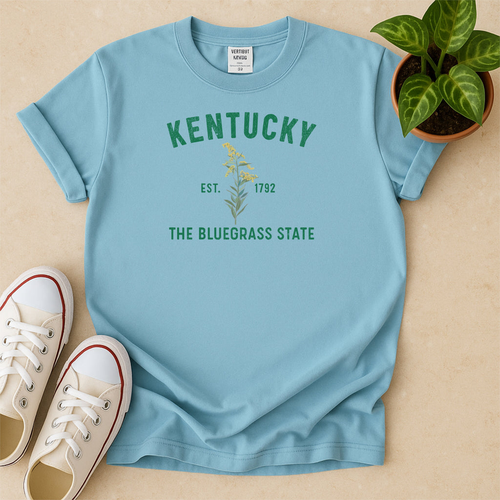 Kentucky State Flower Goldenrod Comfort Colors Souvenir T-Shirt