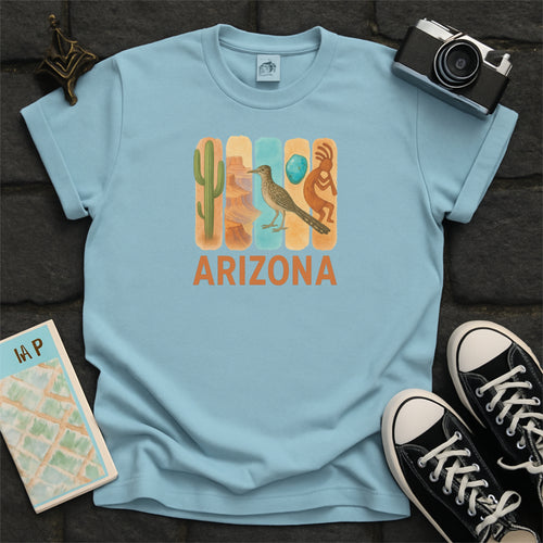Arizona Brushstroke Watercolor Comfort Colors Souvenir T-Shirt