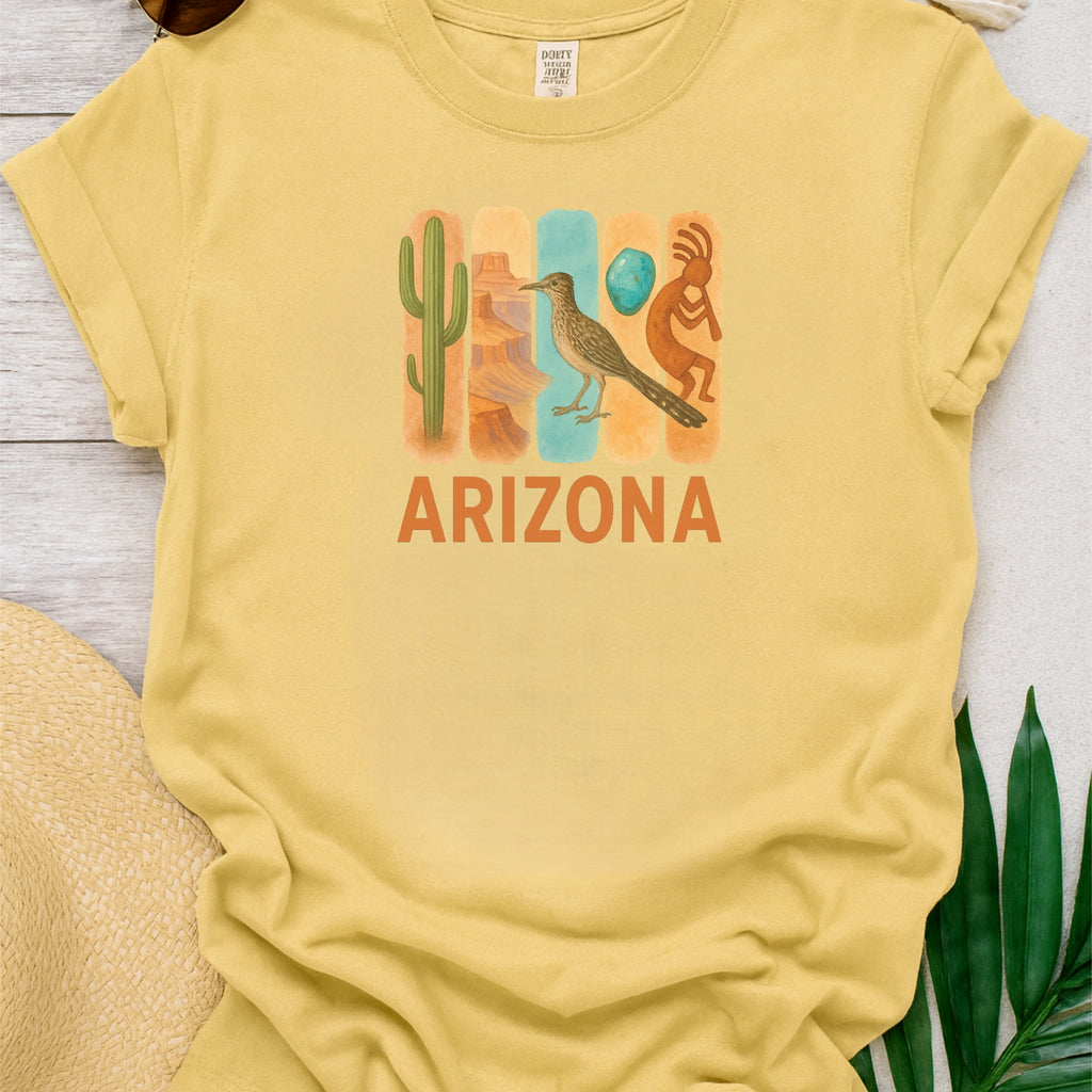 Arizona Brushstroke Watercolor Comfort Colors Souvenir T-Shirt