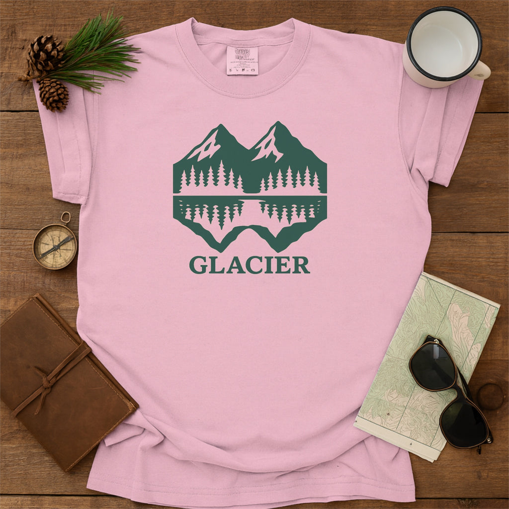 Glacier National Park Comfort Colors Souvenir T-Shirt