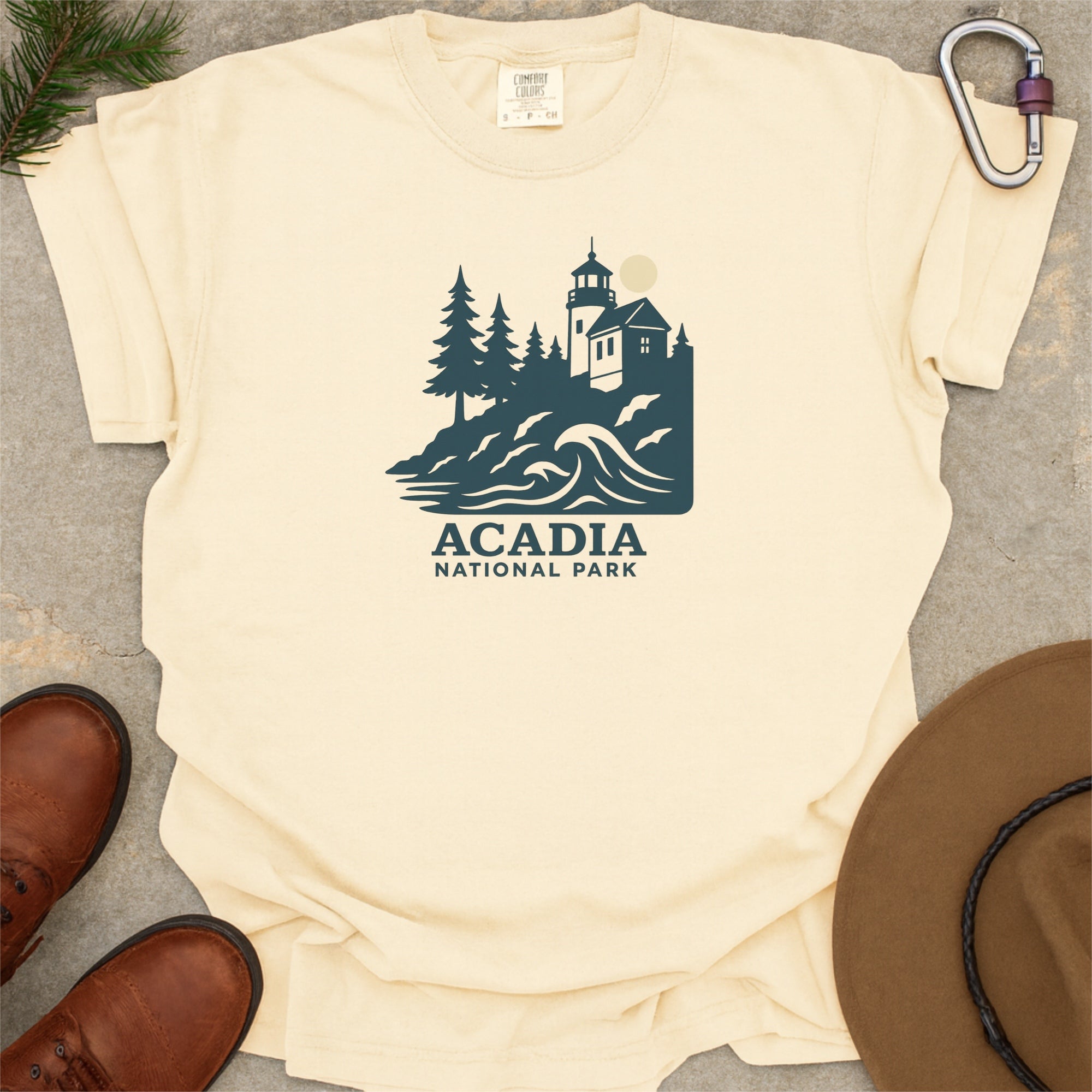 Acadia National Park Comfort Colors Souvenir T-Shirt