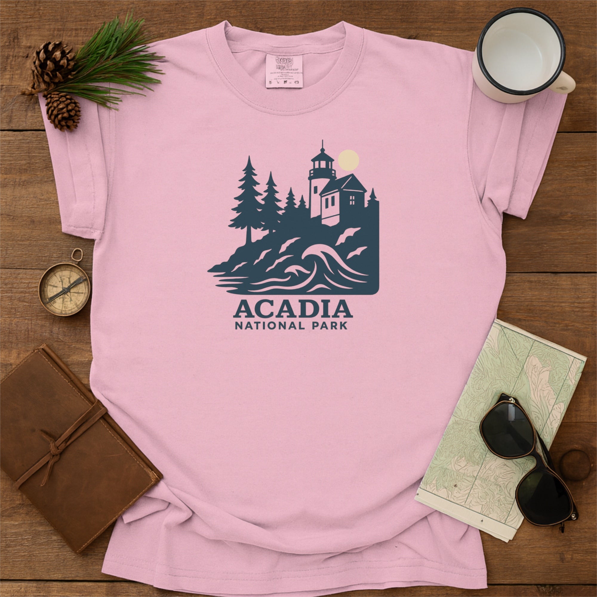 Acadia National Park Comfort Colors Souvenir T-Shirt