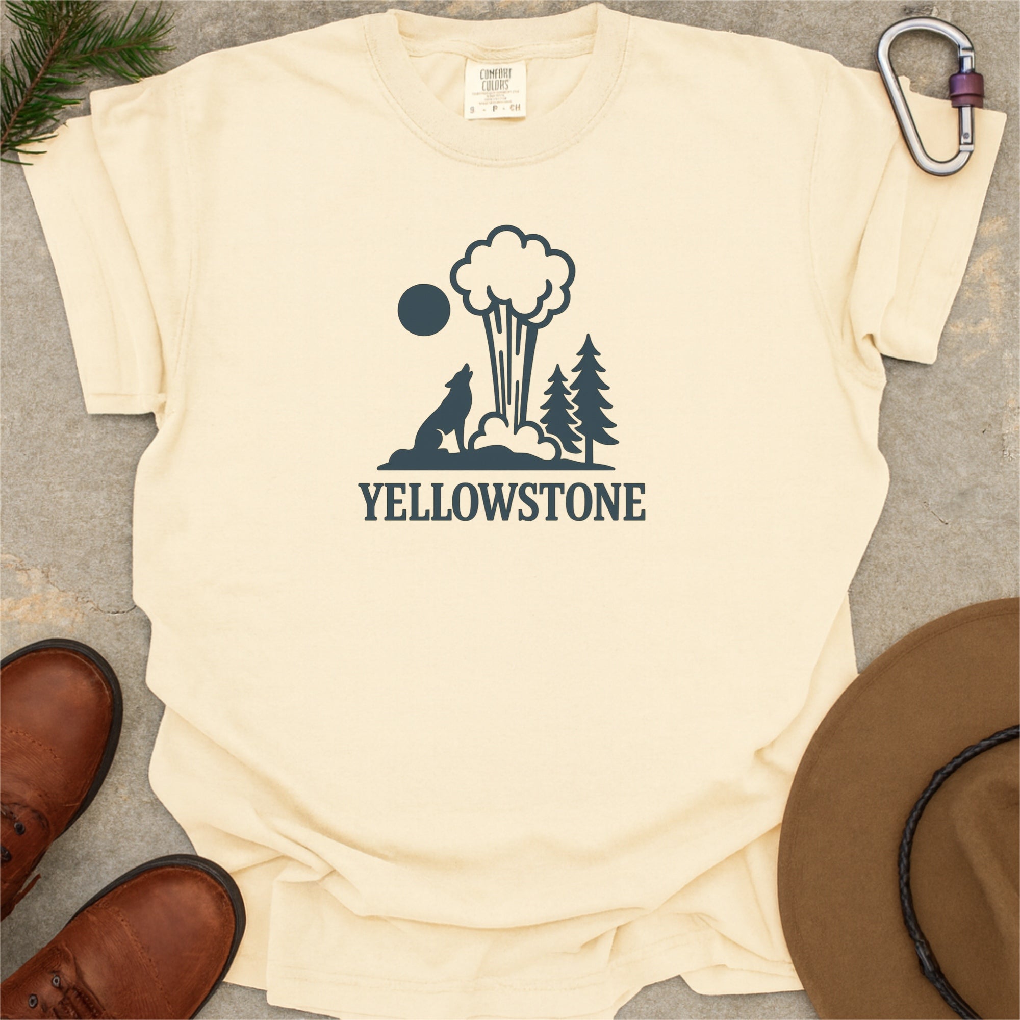 Yellowstone National Park Comfort Colors Souvenir T-Shirt