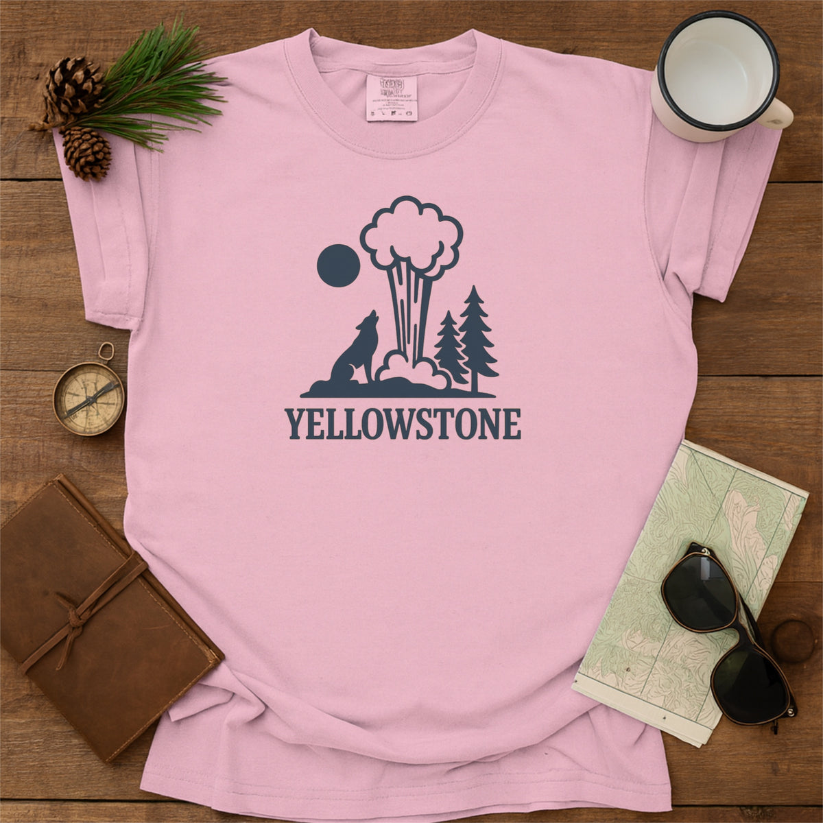Yellowstone National Park Comfort Colors Souvenir T-Shirt