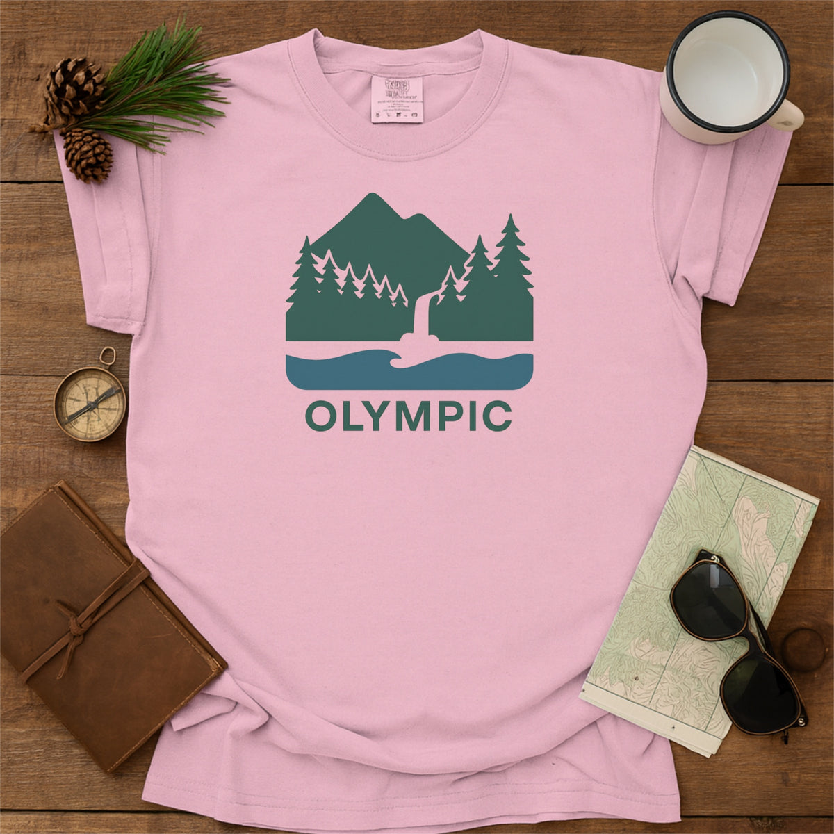 Olympic National Park Comfort Colors Souvenir T-Shirt