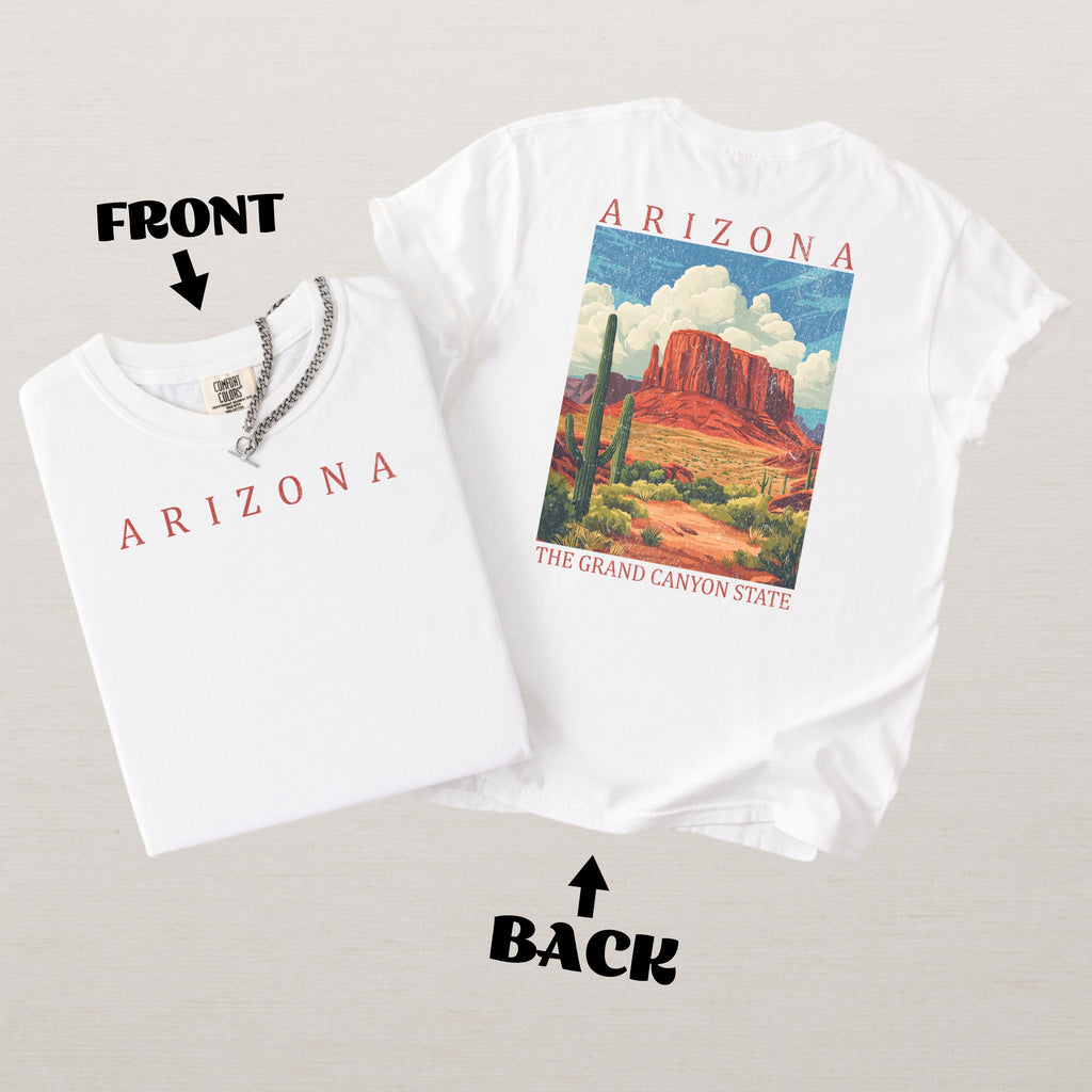Arizona Scenic Poster Comfort Colors Shirt