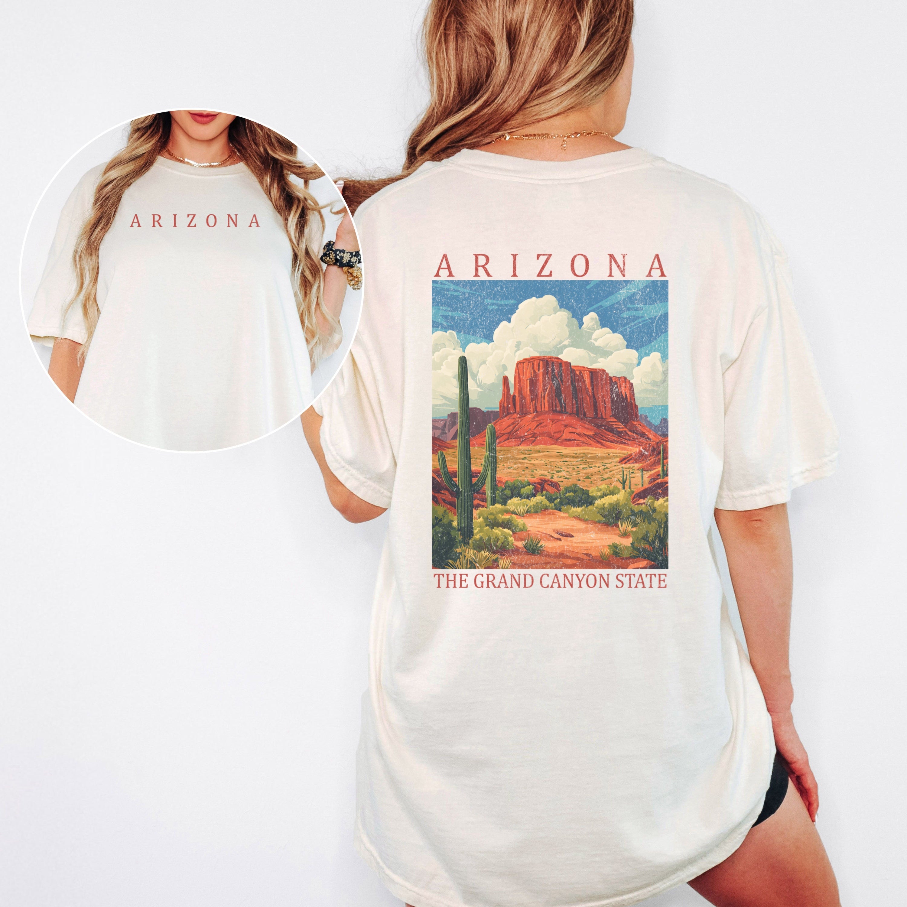 Arizona Scenic Poster Comfort Colors Shirt