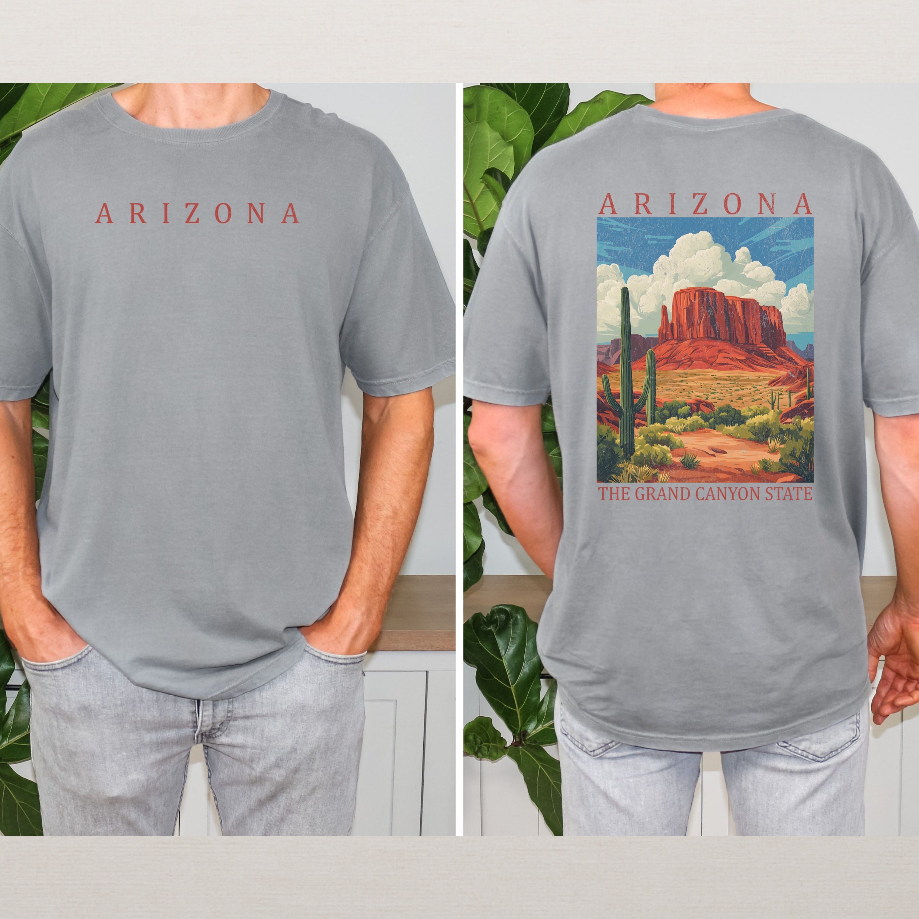 Arizona Scenic Poster Comfort Colors Shirt