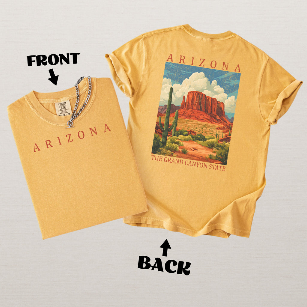 Arizona Scenic Poster Comfort Colors Shirt