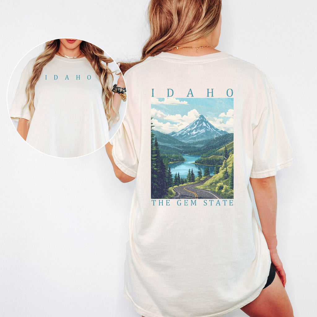 Idaho Scenic Poster Comfort Colors Shirt