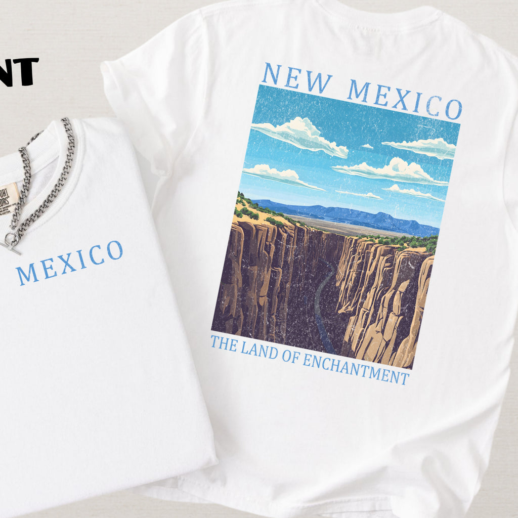 New Mexico Scenic Poster Comfort Colors Shirt
