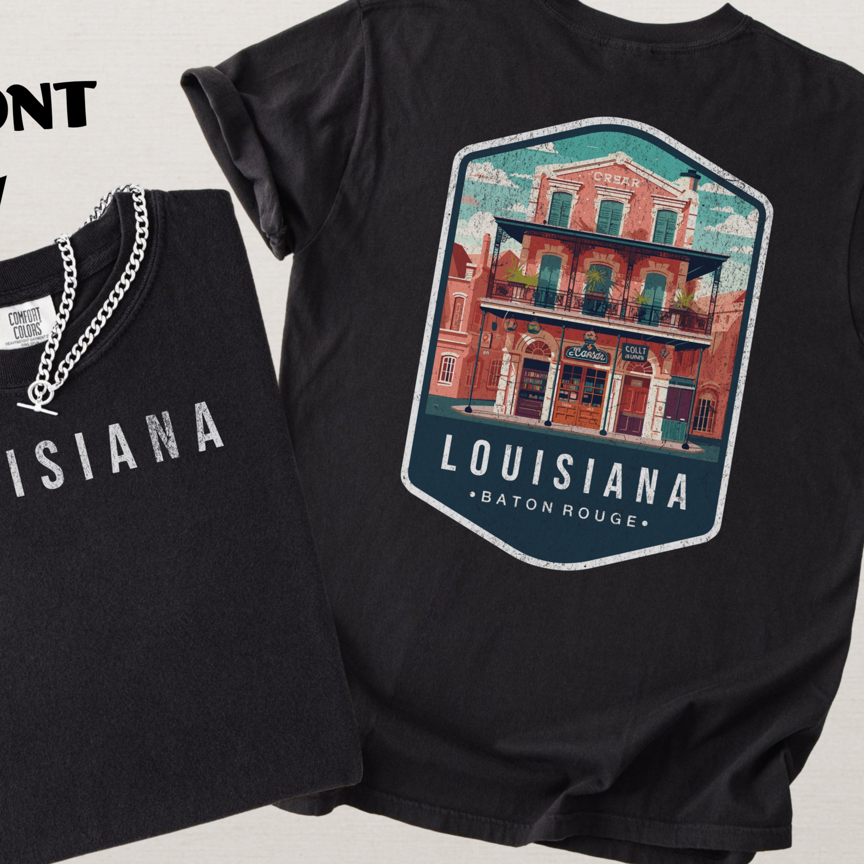 Louisiana Scenic Badge Shirt – Baton Rouge Edition