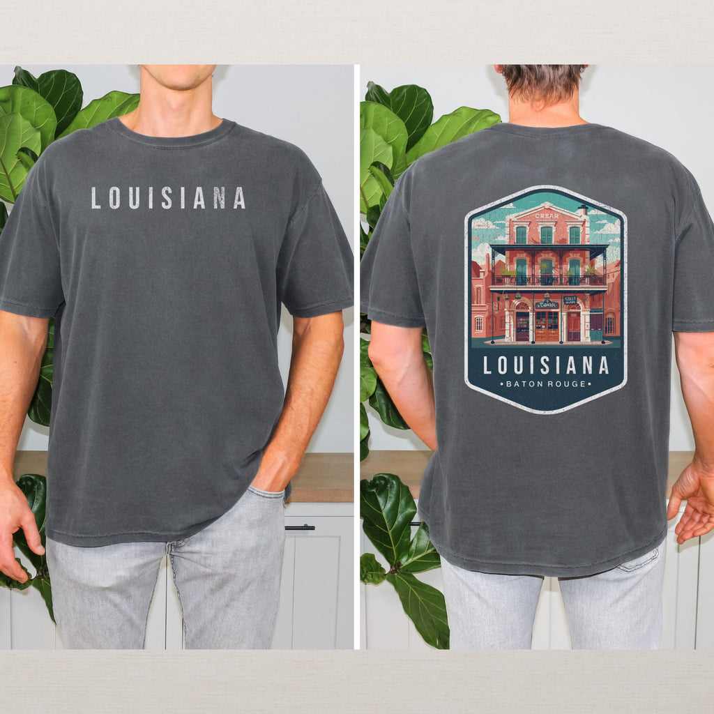Louisiana Scenic Badge Shirt – Baton Rouge Edition