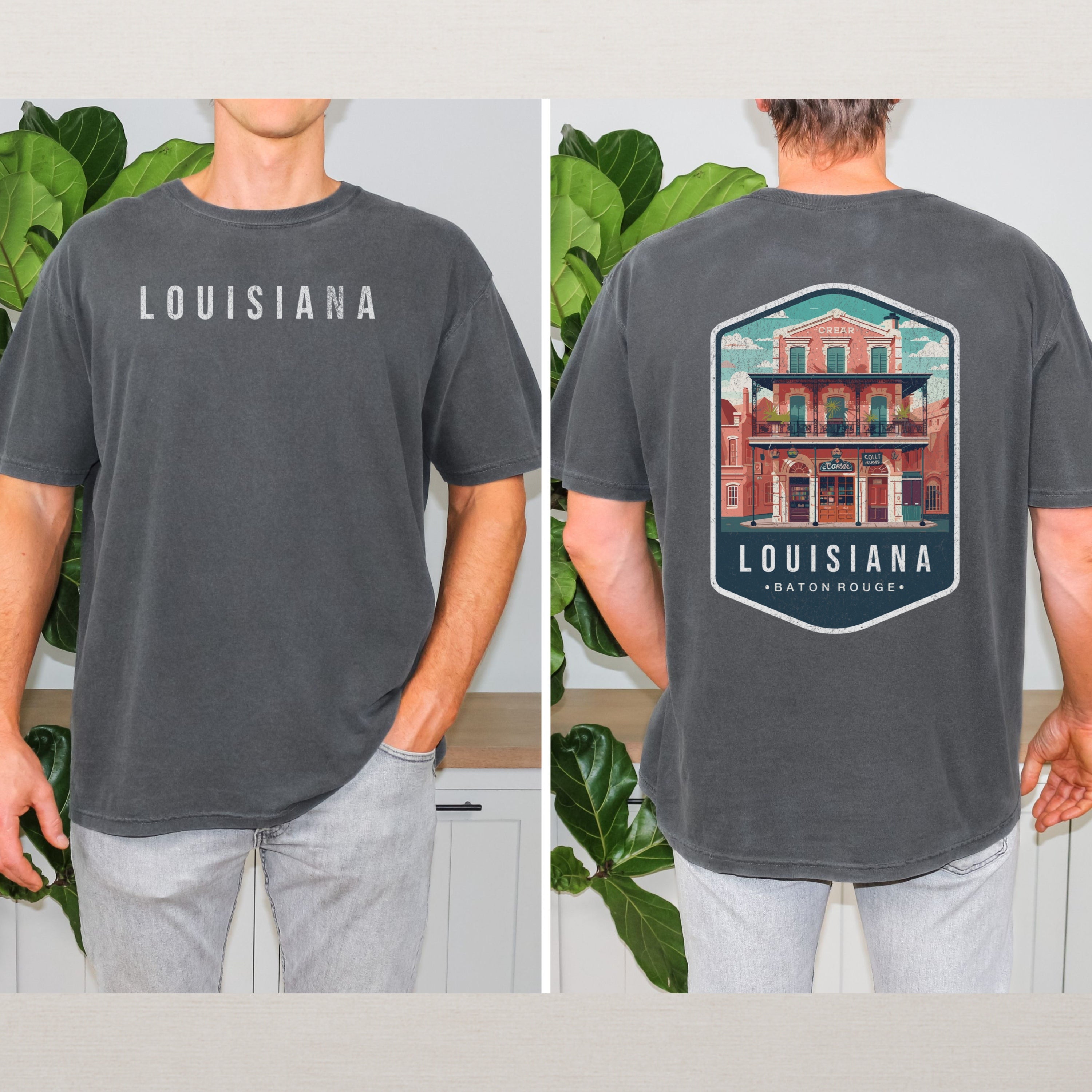 Louisiana Scenic Badge Shirt – Baton Rouge Edition
