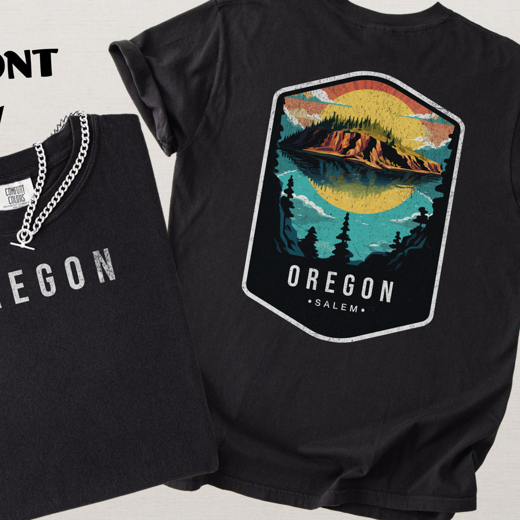 Oregon Scenic Badge Shirt – Salem Edition