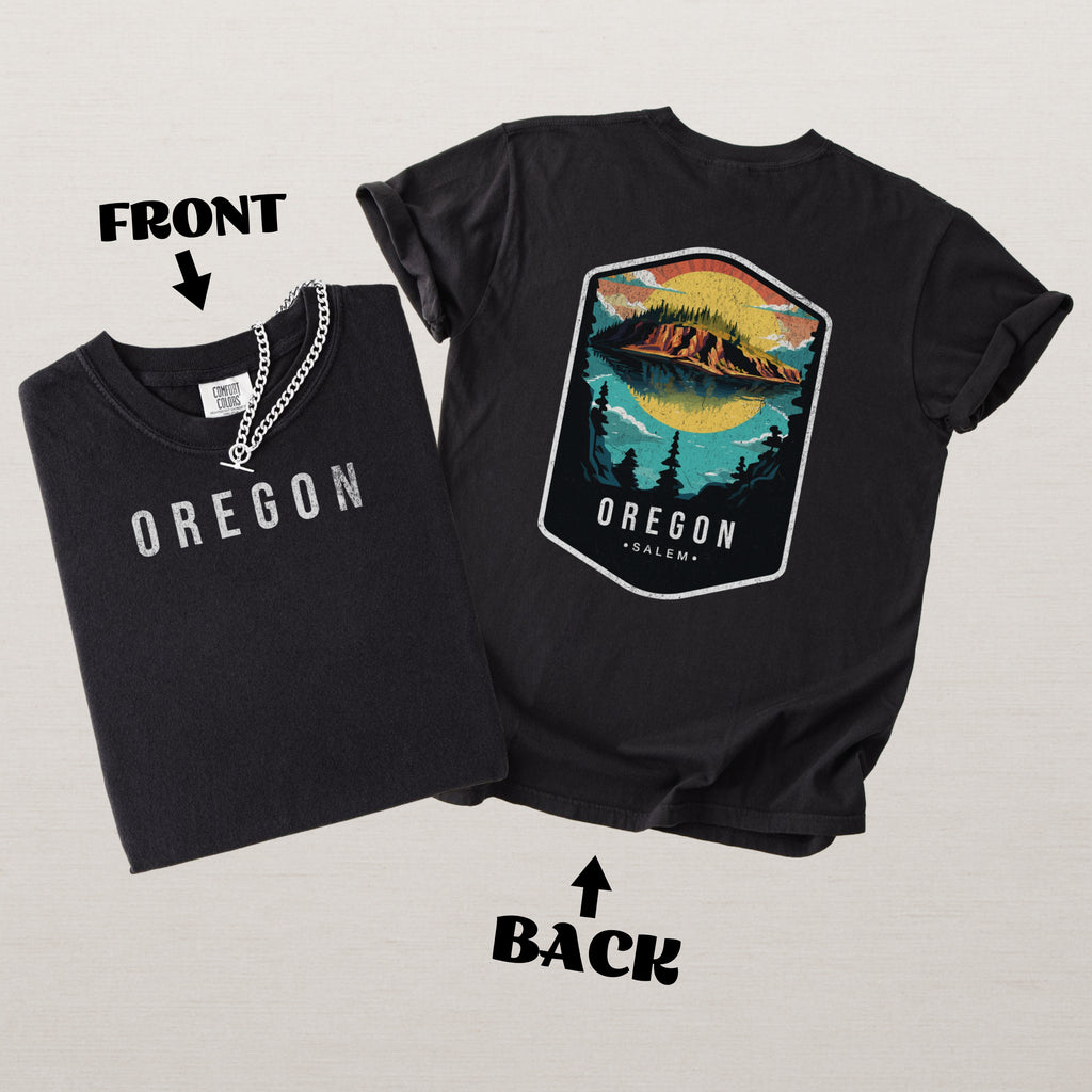 Oregon Scenic Badge Shirt – Salem Edition