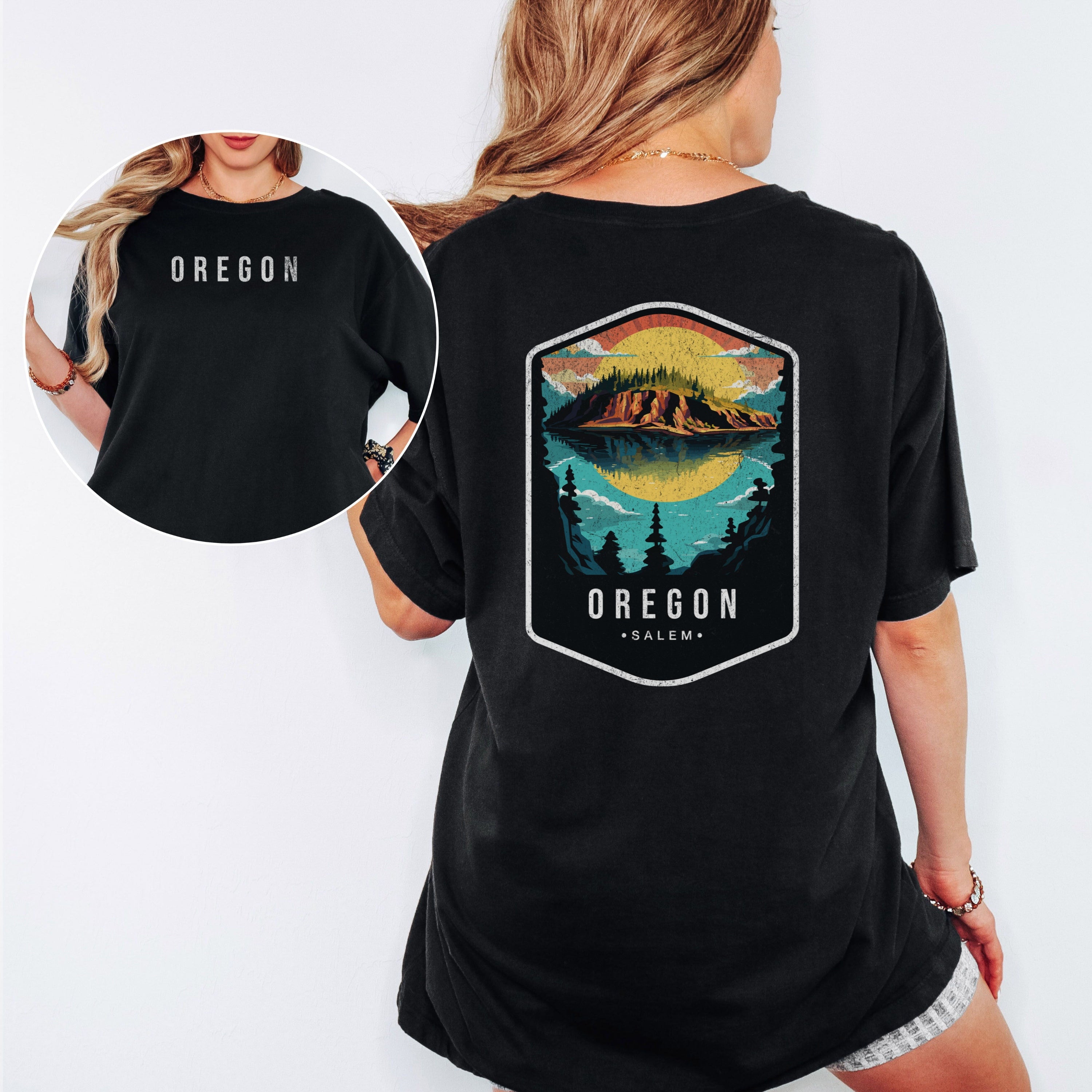 Oregon Scenic Badge Shirt – Salem Edition