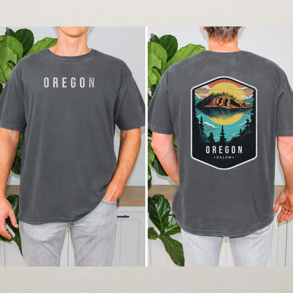 Oregon Scenic Badge Shirt – Salem Edition