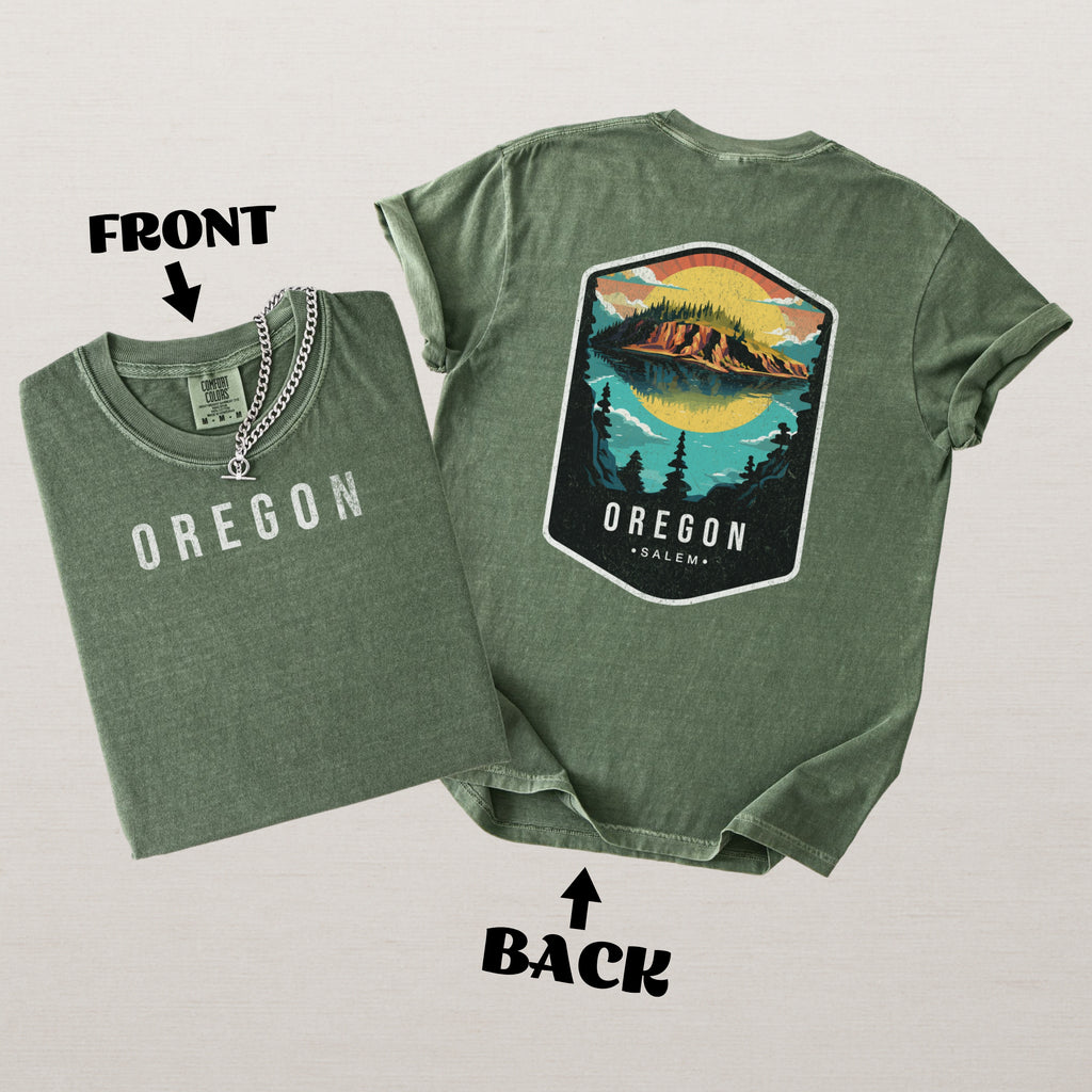 Oregon Scenic Badge Shirt – Salem Edition