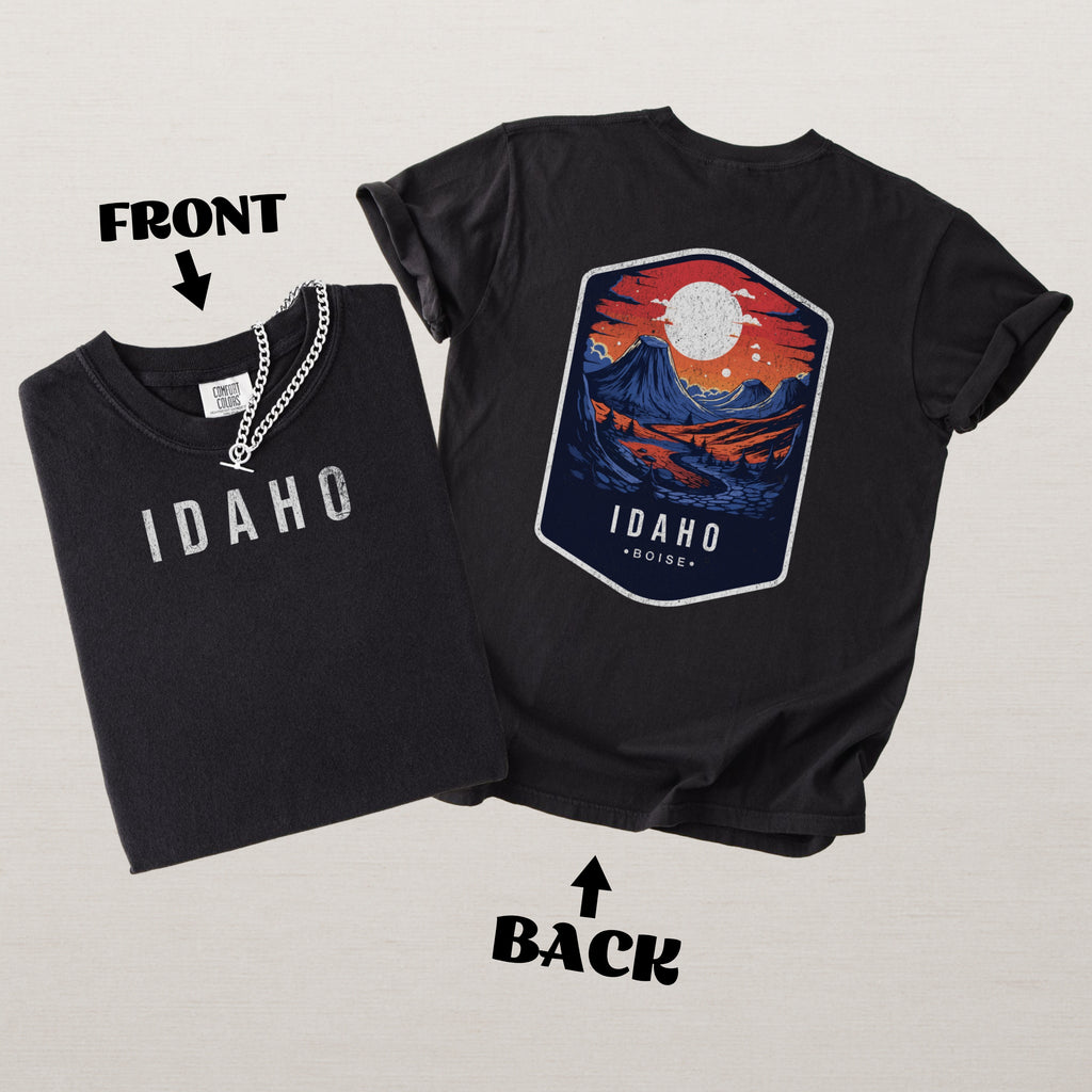 Idaho Scenic Badge Shirt – Boise Edition