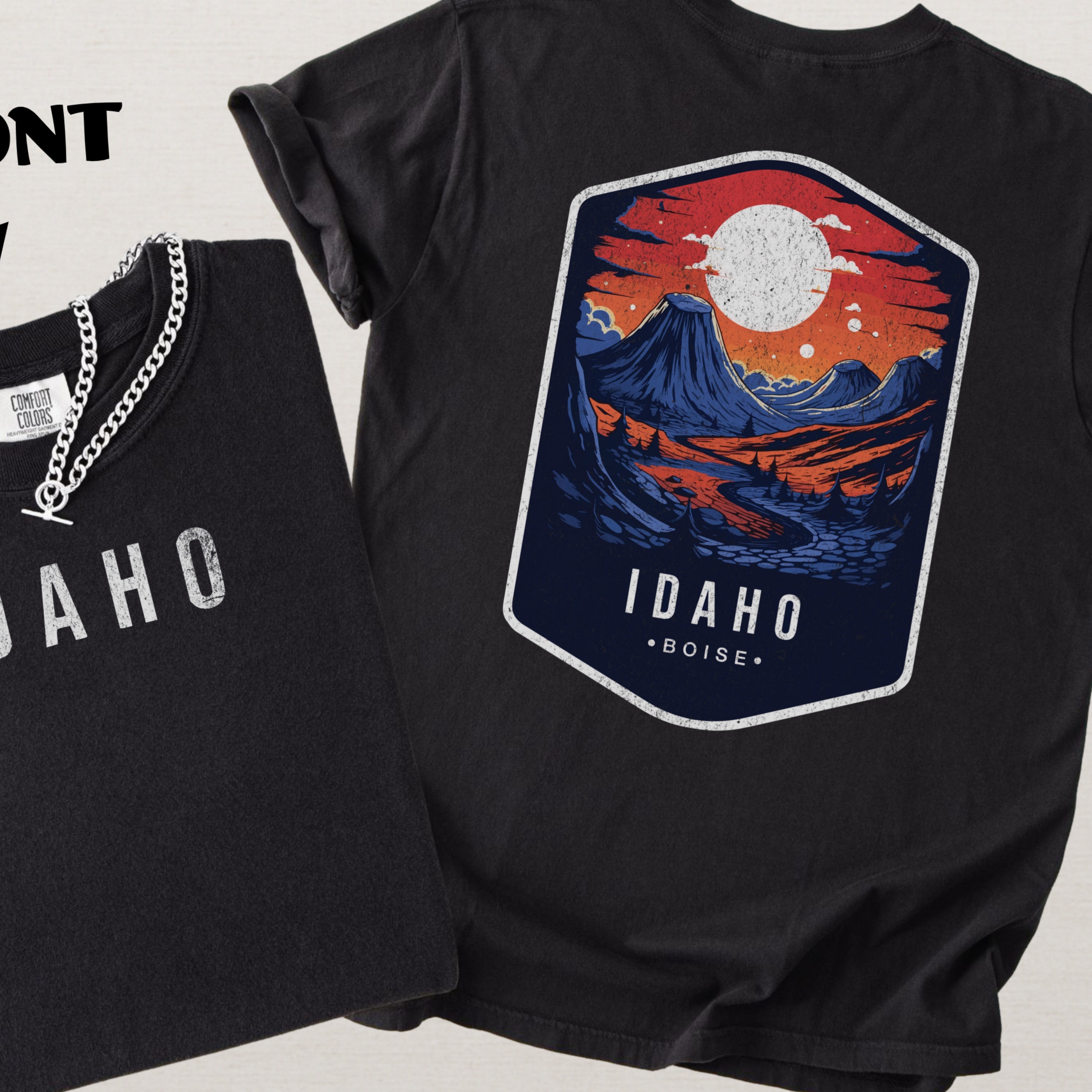 Idaho Scenic Badge Shirt – Boise Edition