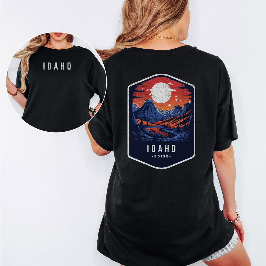 Idaho Scenic Badge Shirt – Boise Edition