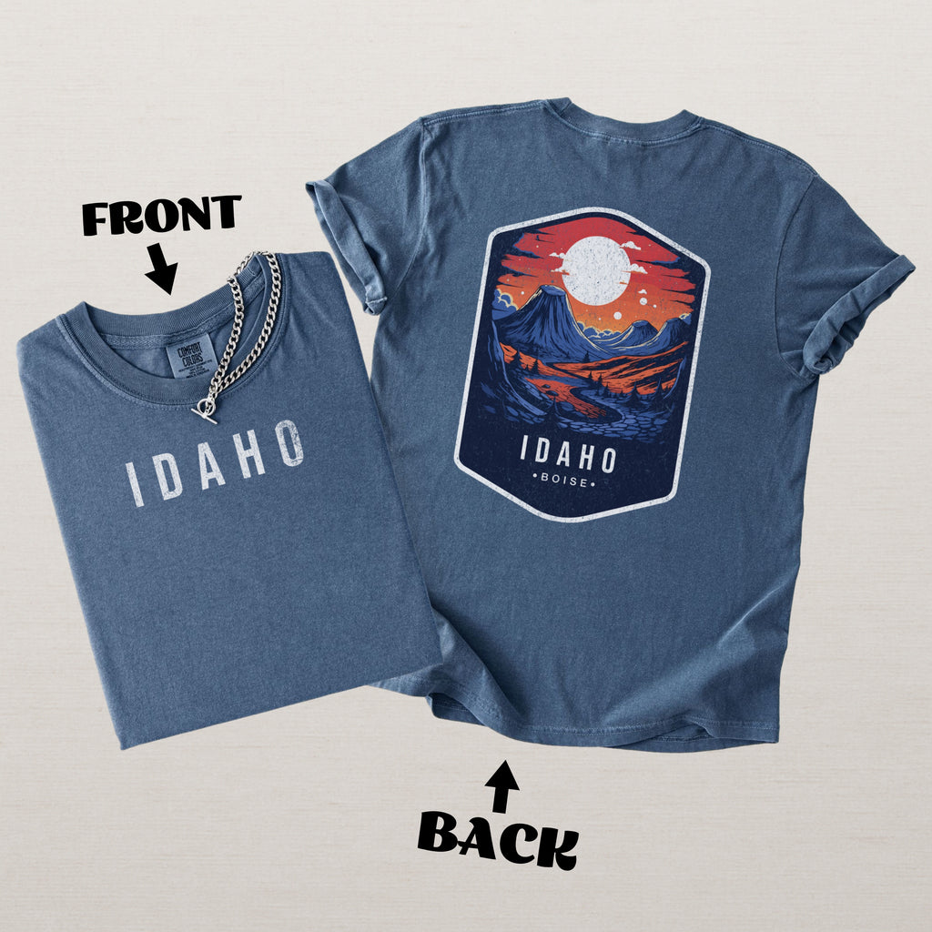 Idaho Scenic Badge Shirt – Boise Edition