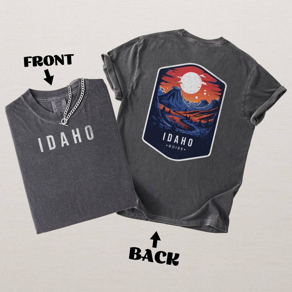 Idaho Scenic Badge Shirt – Boise Edition