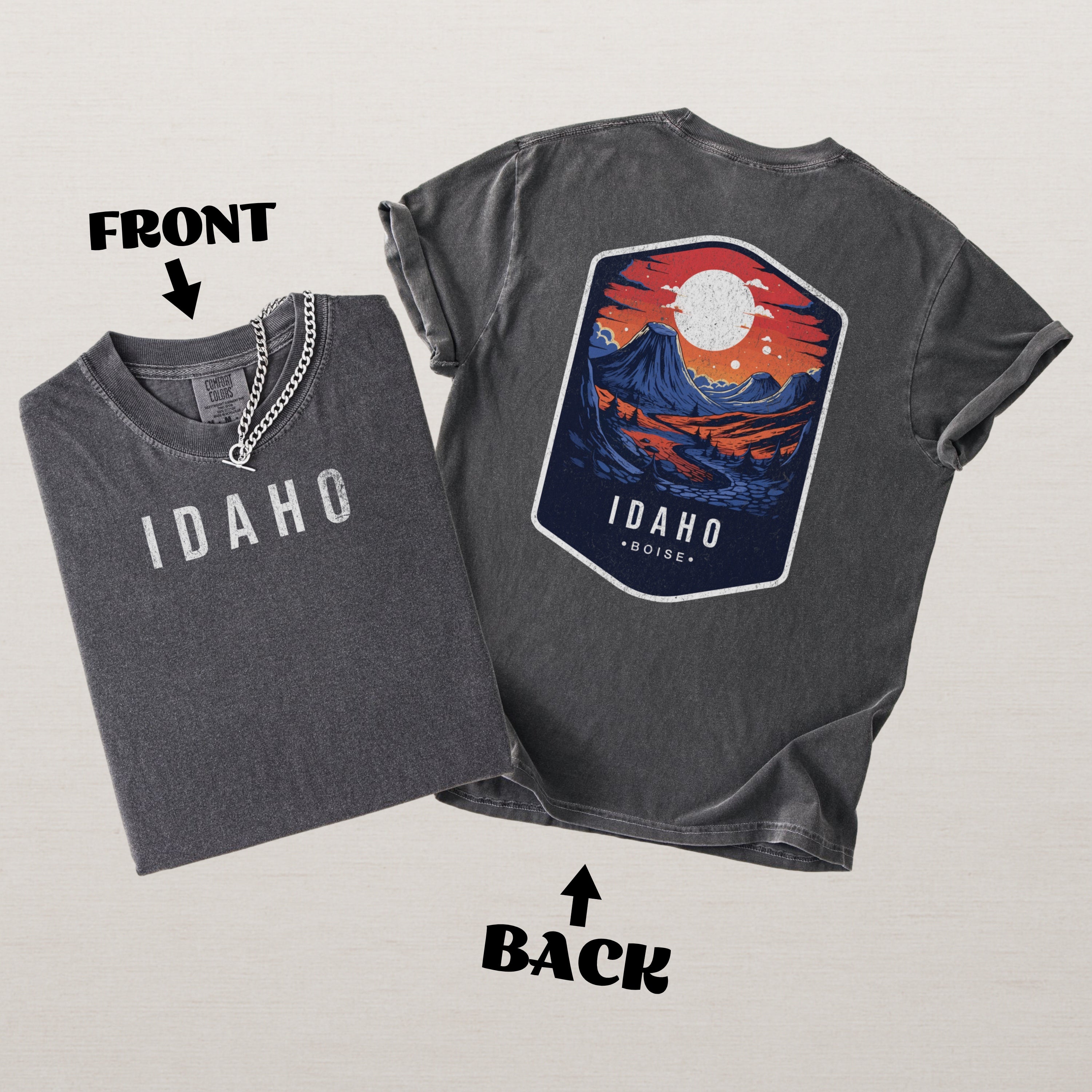 Idaho Scenic Badge Shirt – Boise Edition