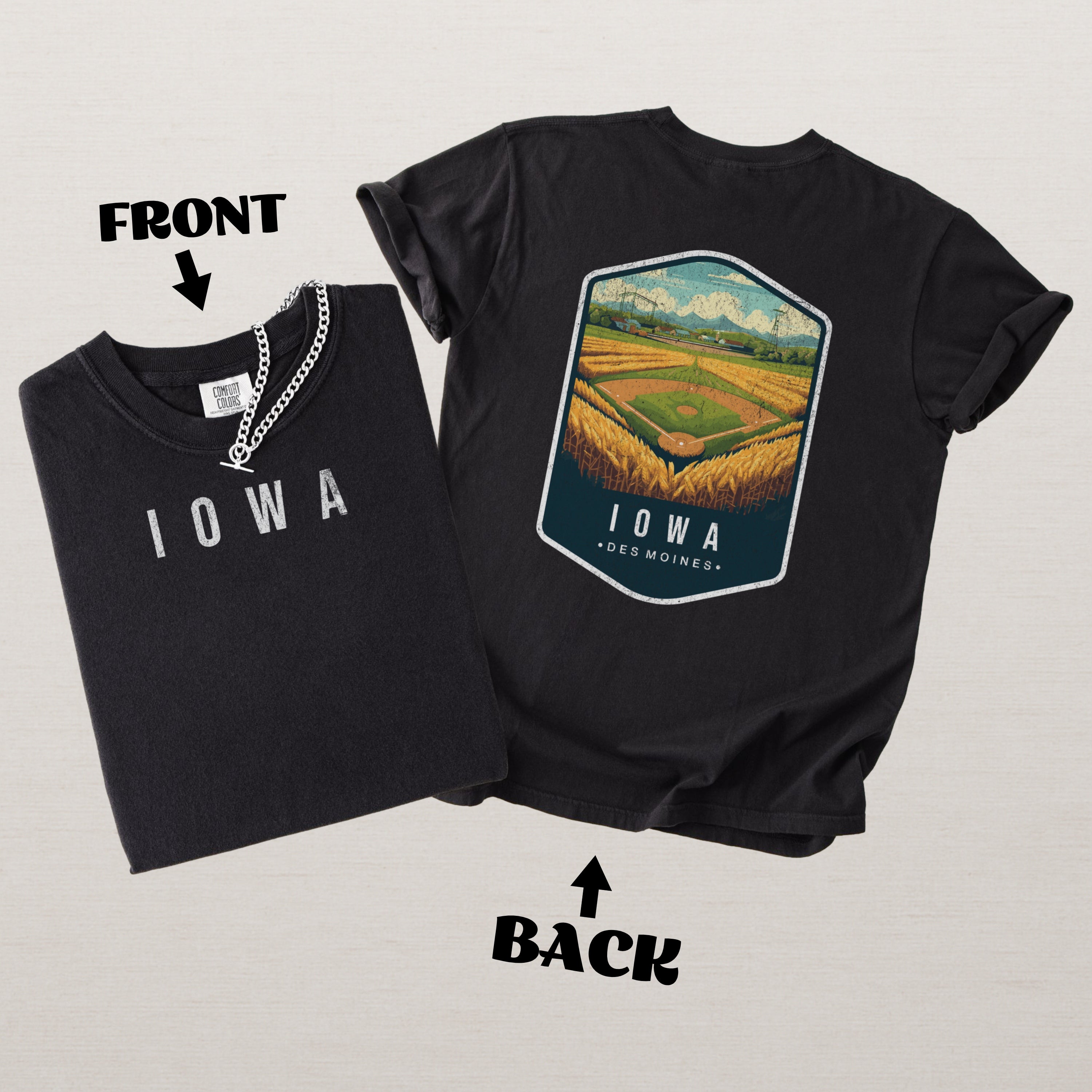 Iowa Scenic Badge Shirt – Des Moines Edition