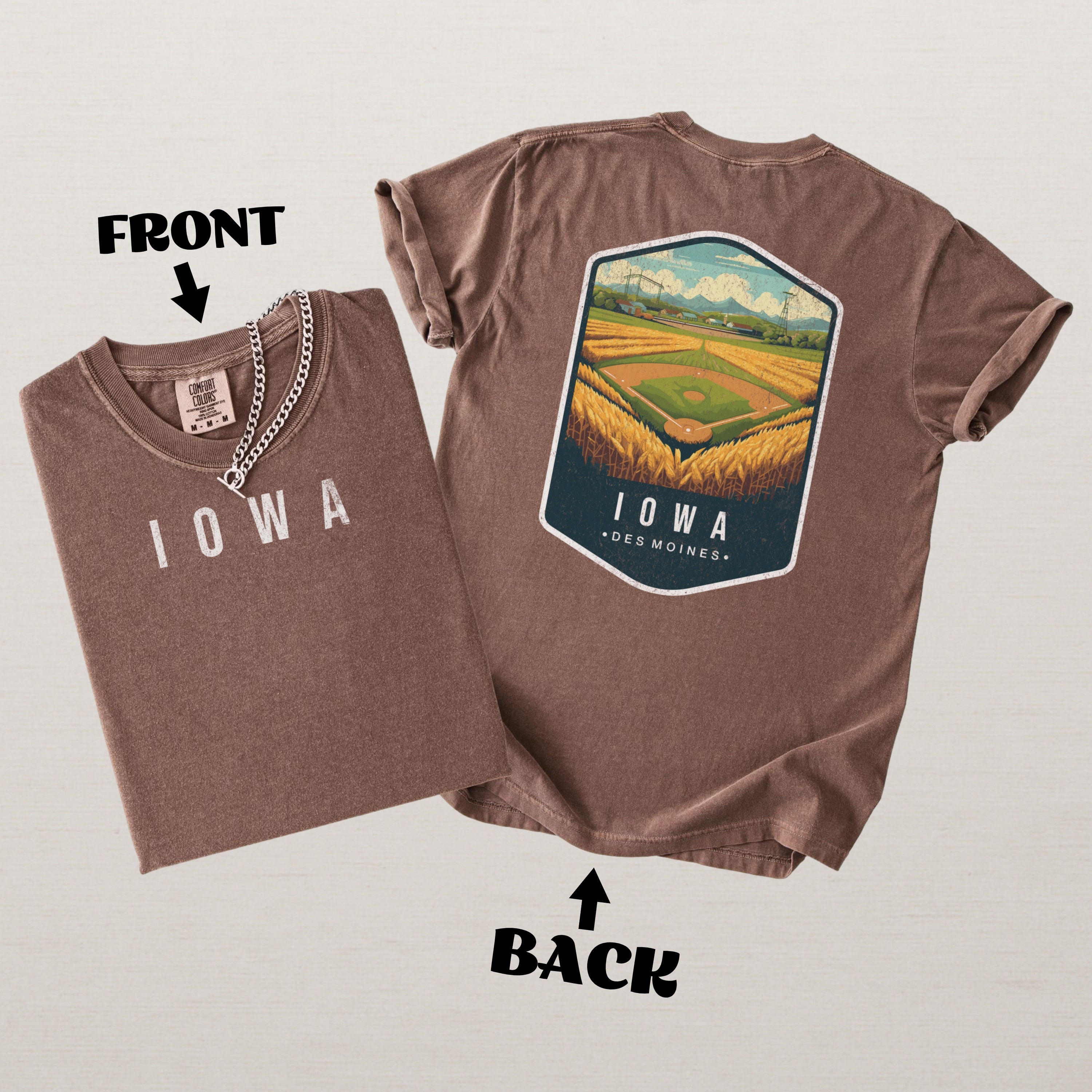 Iowa Scenic Badge Shirt – Des Moines Edition