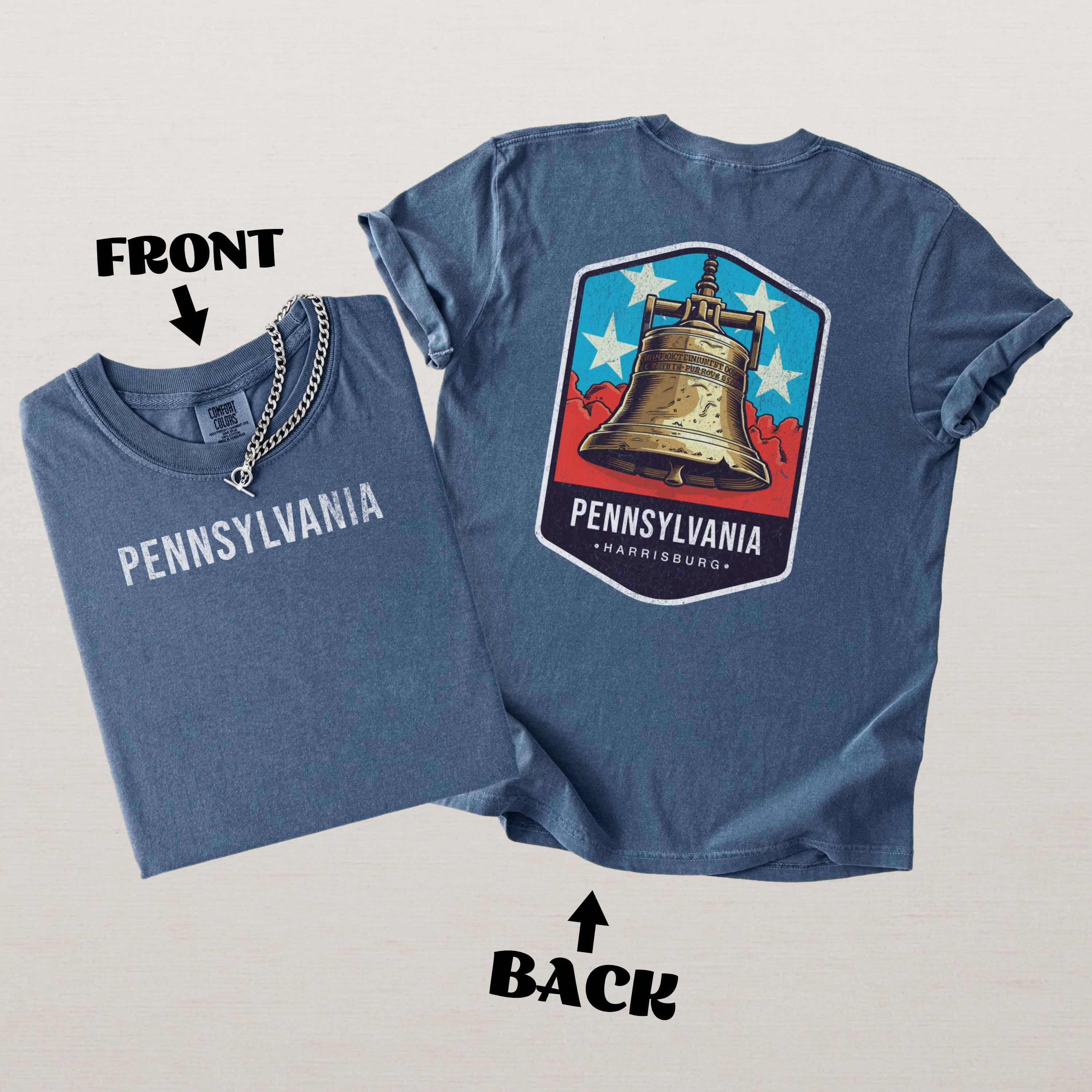 Pennsylvania Scenic Badge Shirt – Harrisburg Edition