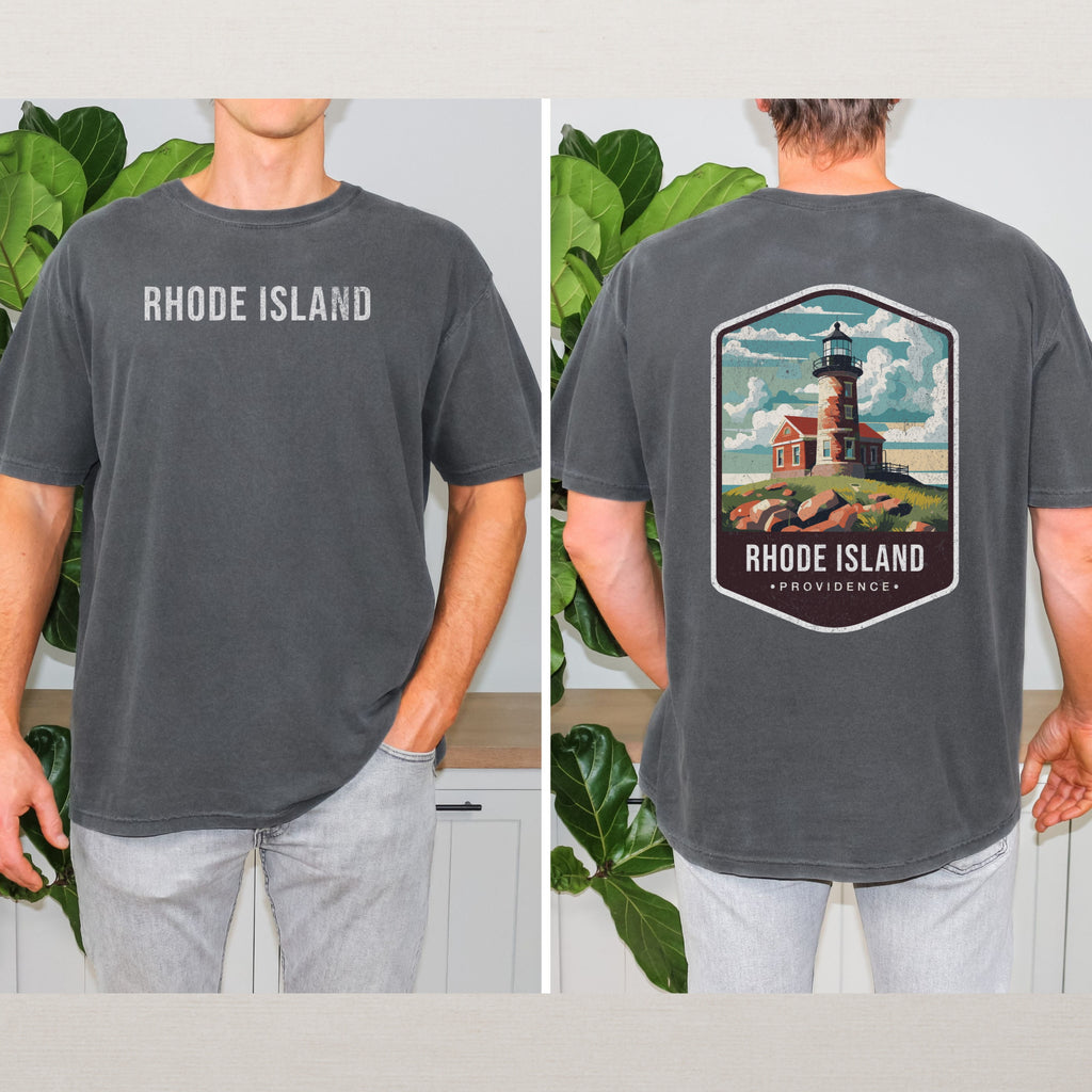 Rhode Island Scenic Badge Shirt – Providence Harbor Edition