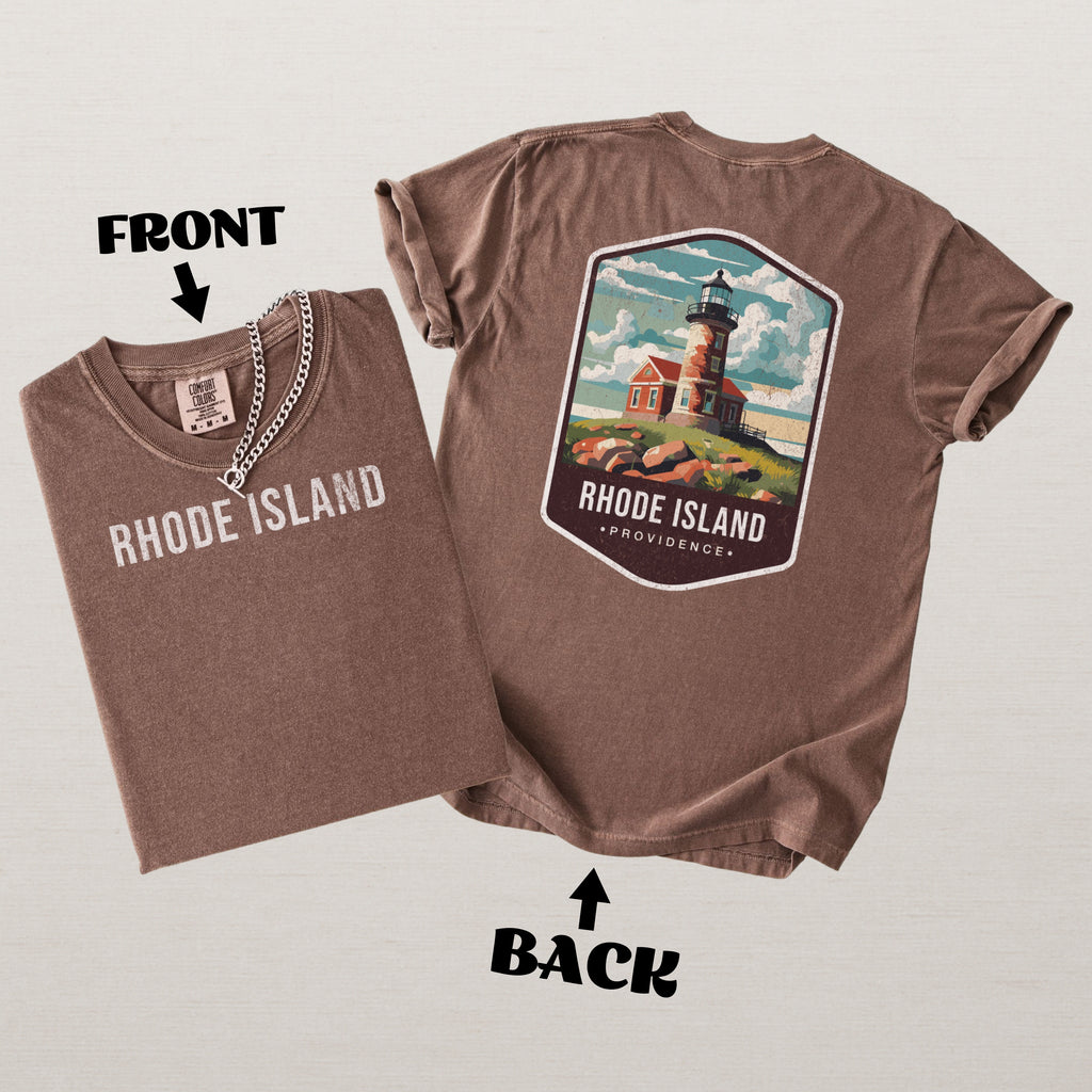Rhode Island Scenic Badge Shirt – Providence Harbor Edition