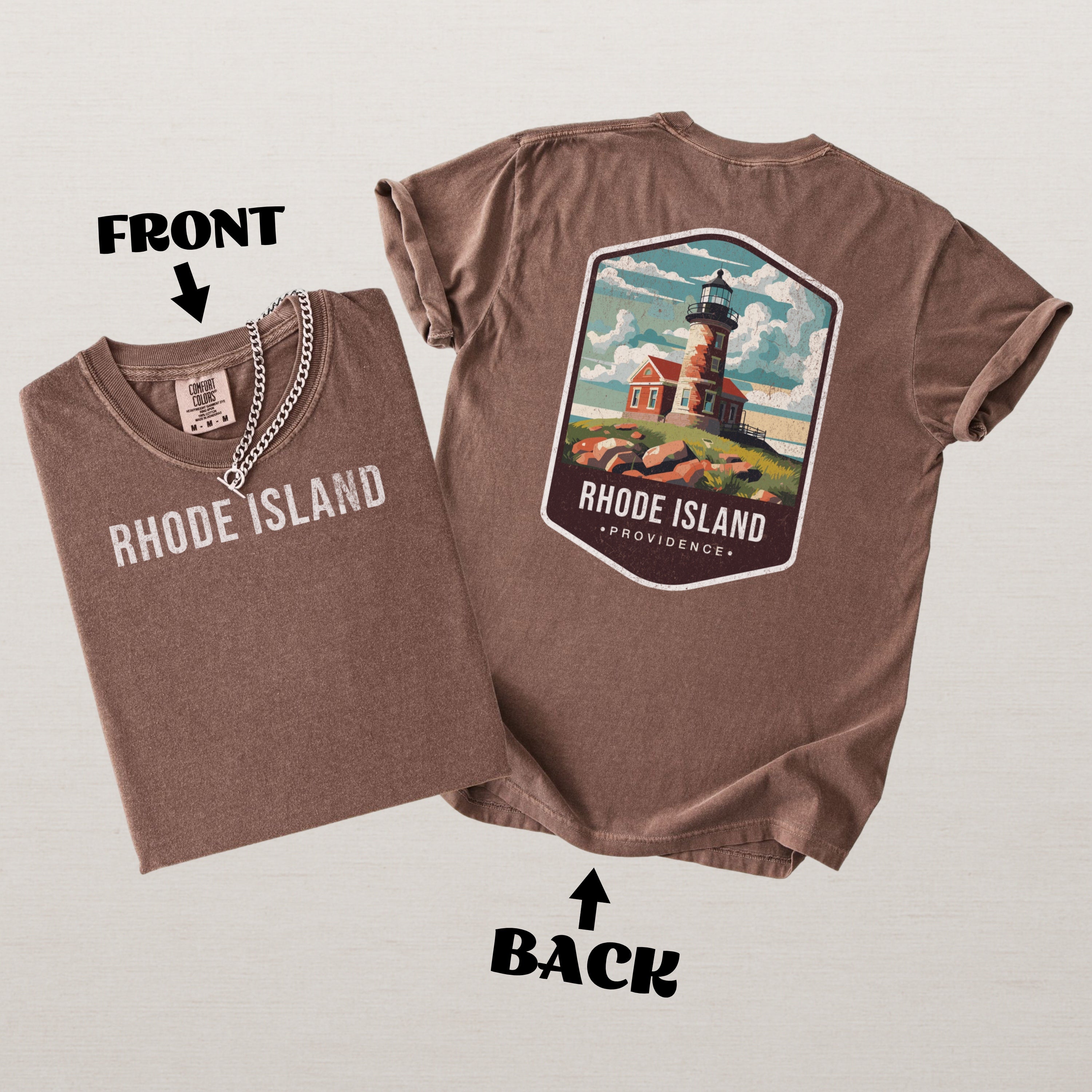 Rhode Island Scenic Badge Shirt – Providence Harbor Edition