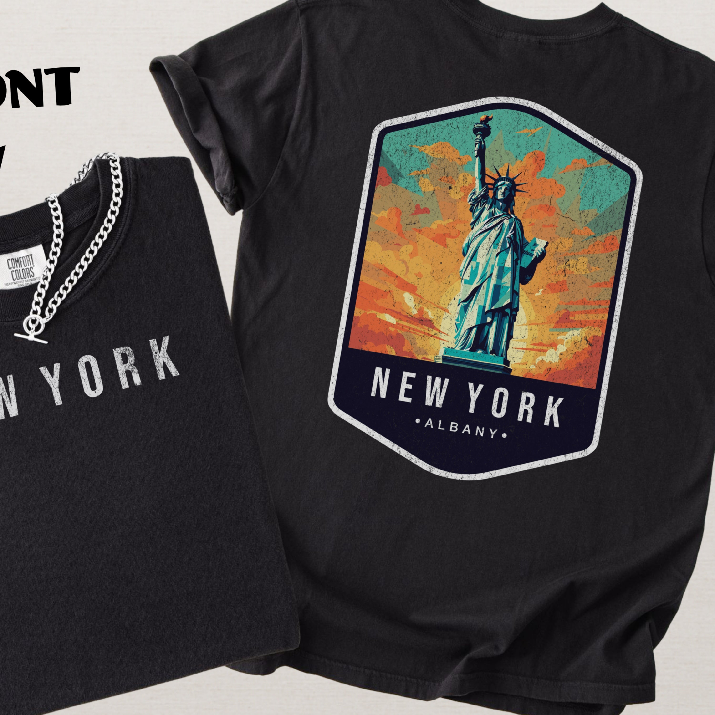 New York Scenic Badge Shirt – Albany Edition