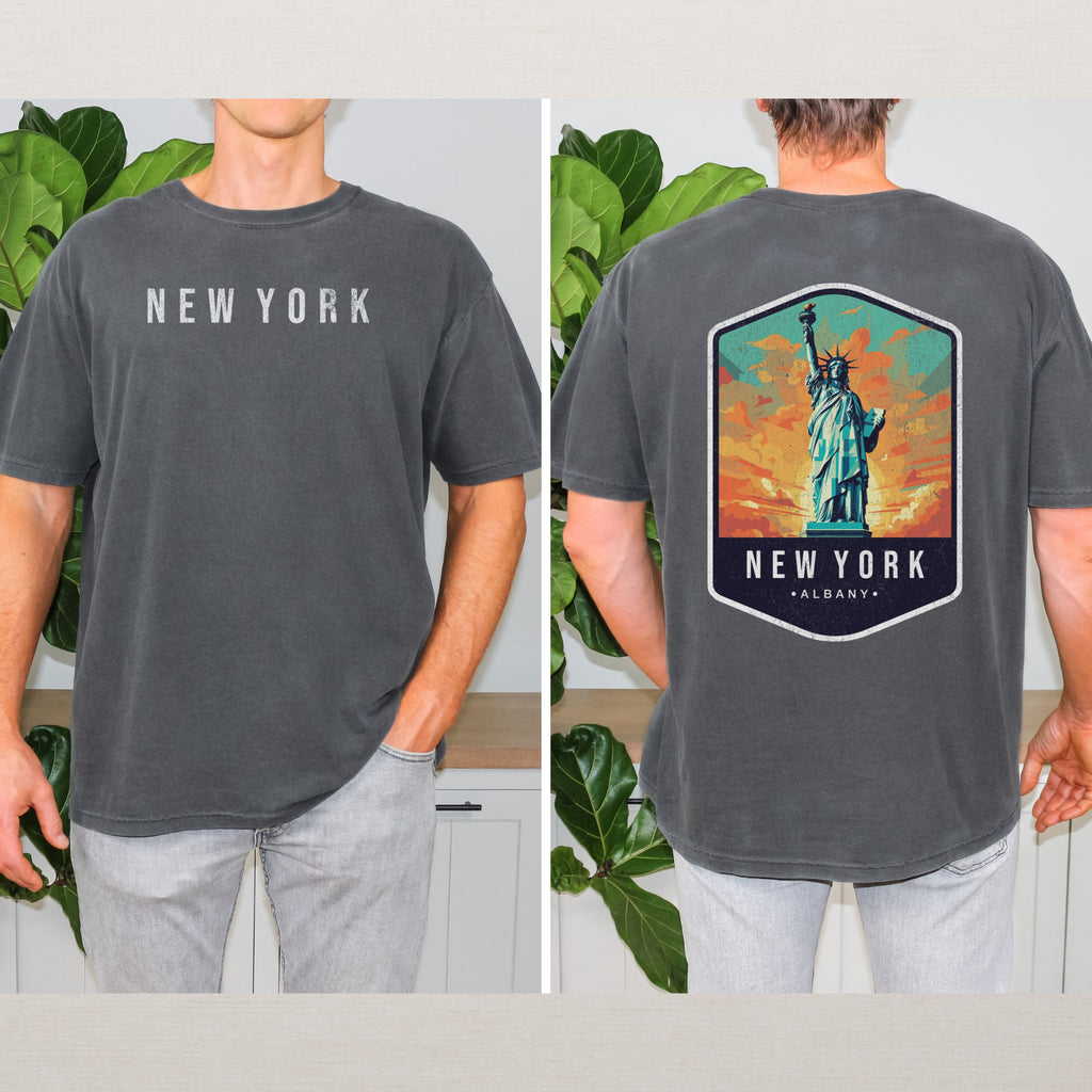 New York Scenic Badge Shirt – Albany Edition