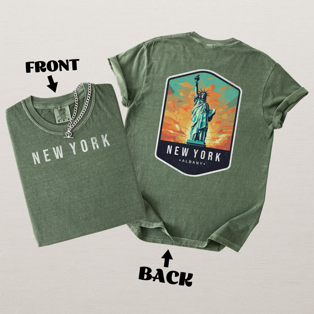 New York Scenic Badge Shirt – Albany Edition