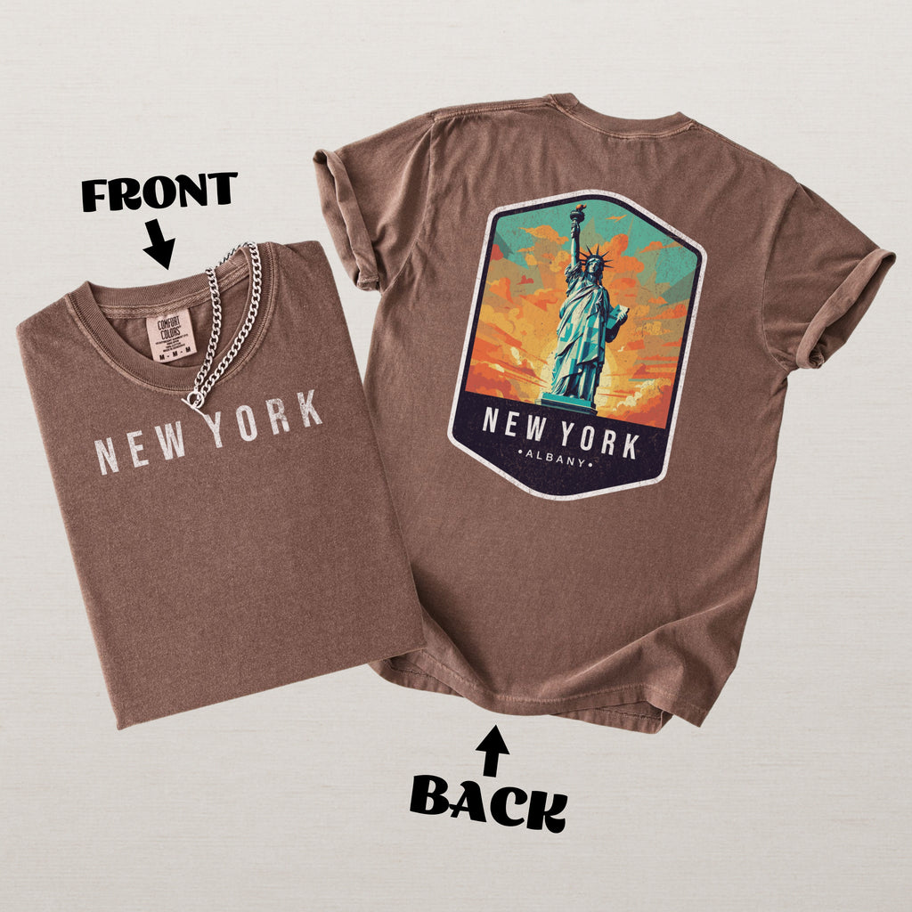 New York Scenic Badge Shirt – Albany Edition
