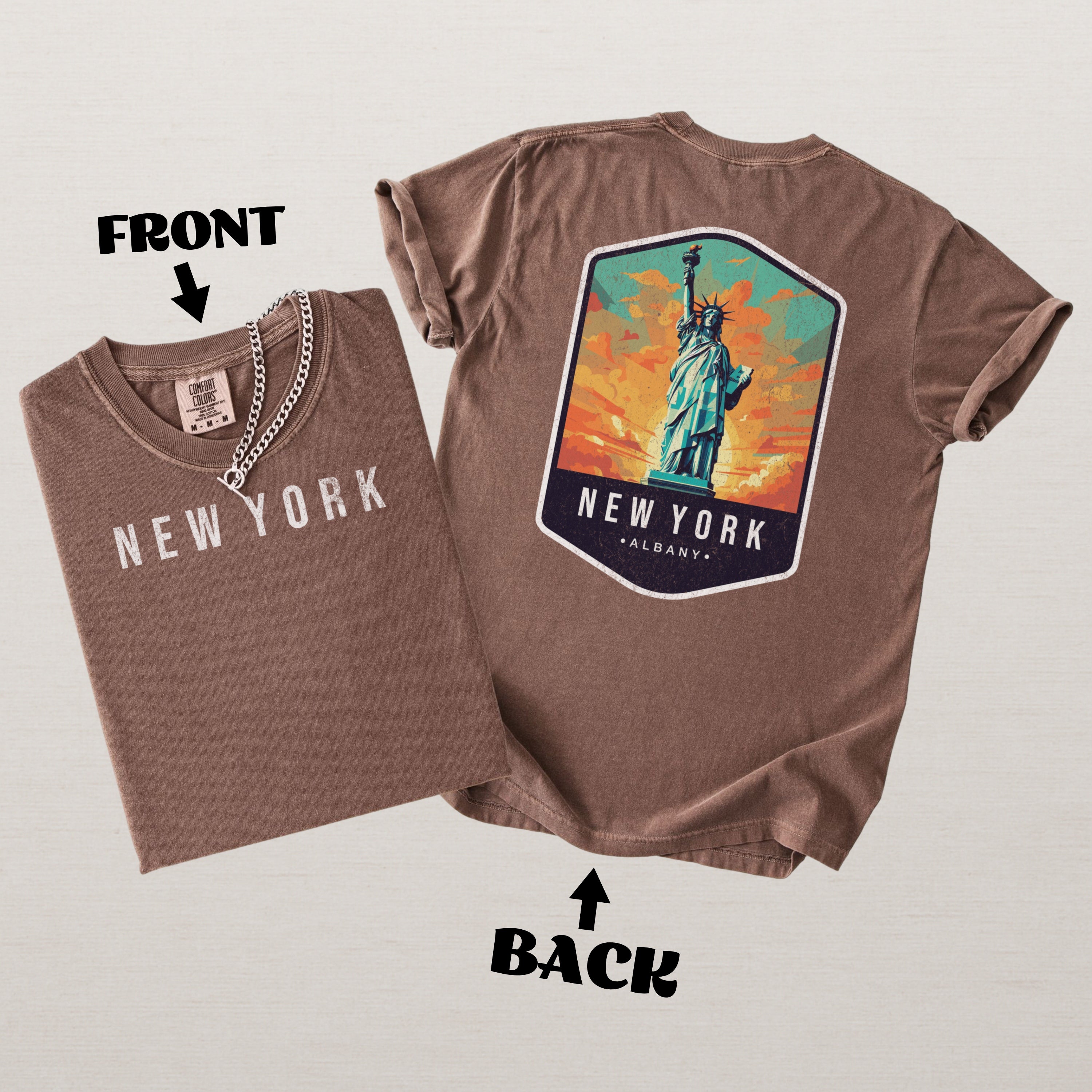 New York Scenic Badge Shirt – Albany Edition
