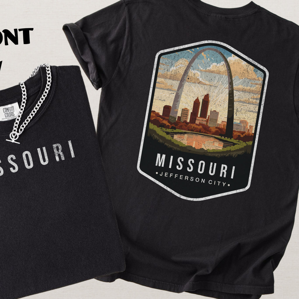 Missouri Scenic Badge Shirt – Jefferson City Edition