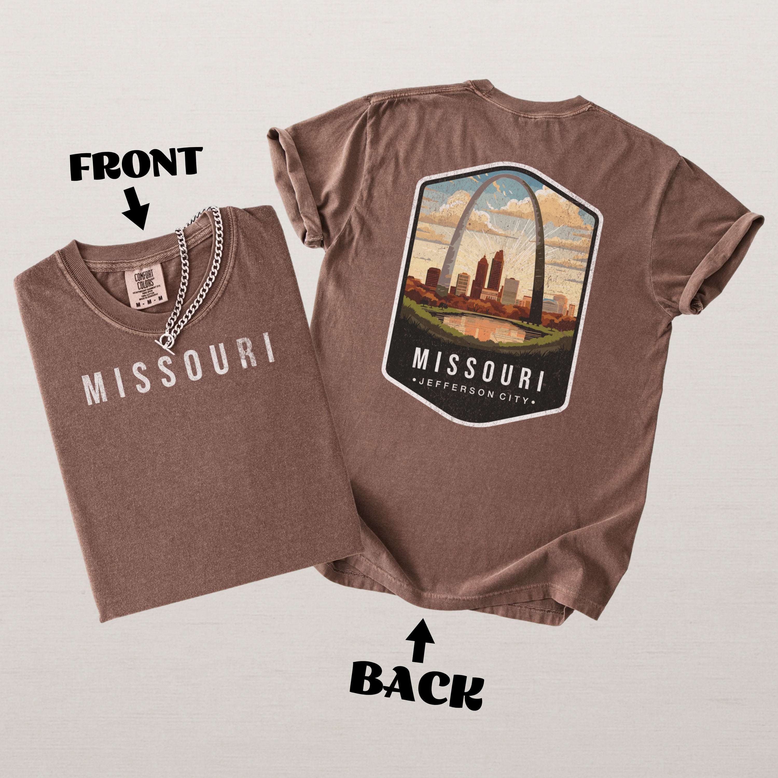 Missouri Scenic Badge Shirt – Jefferson City Edition