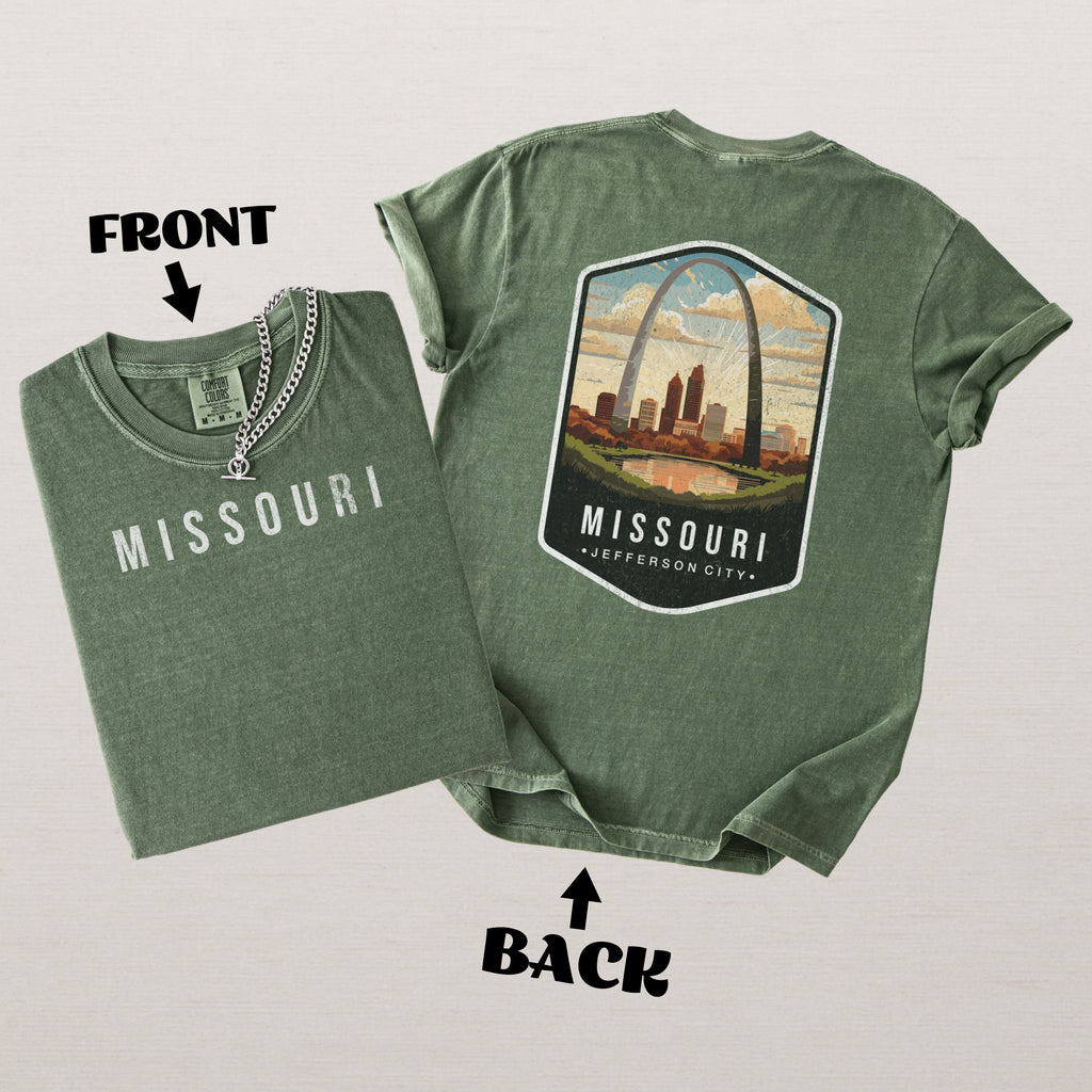 Missouri Scenic Badge Shirt – Jefferson City Edition