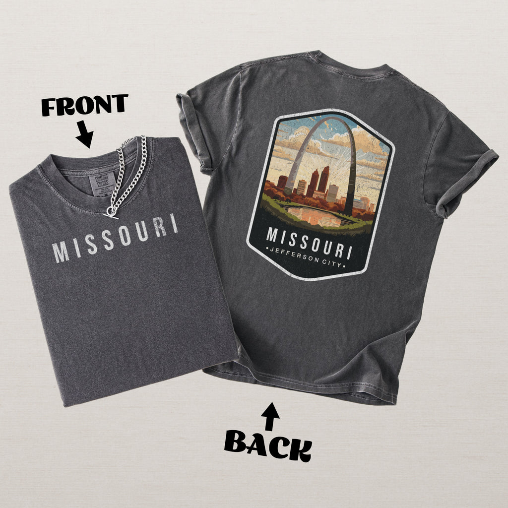Missouri Scenic Badge Shirt – Jefferson City Edition