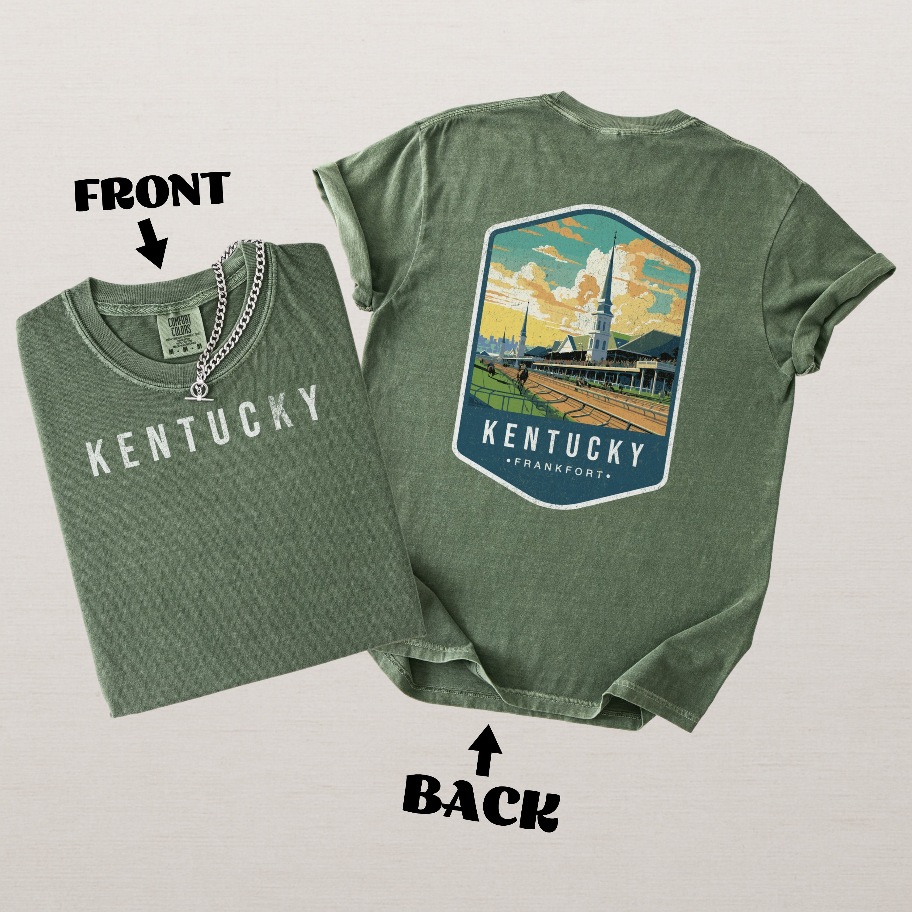 Kentucky Scenic Badge Shirt – Frankfort Edition